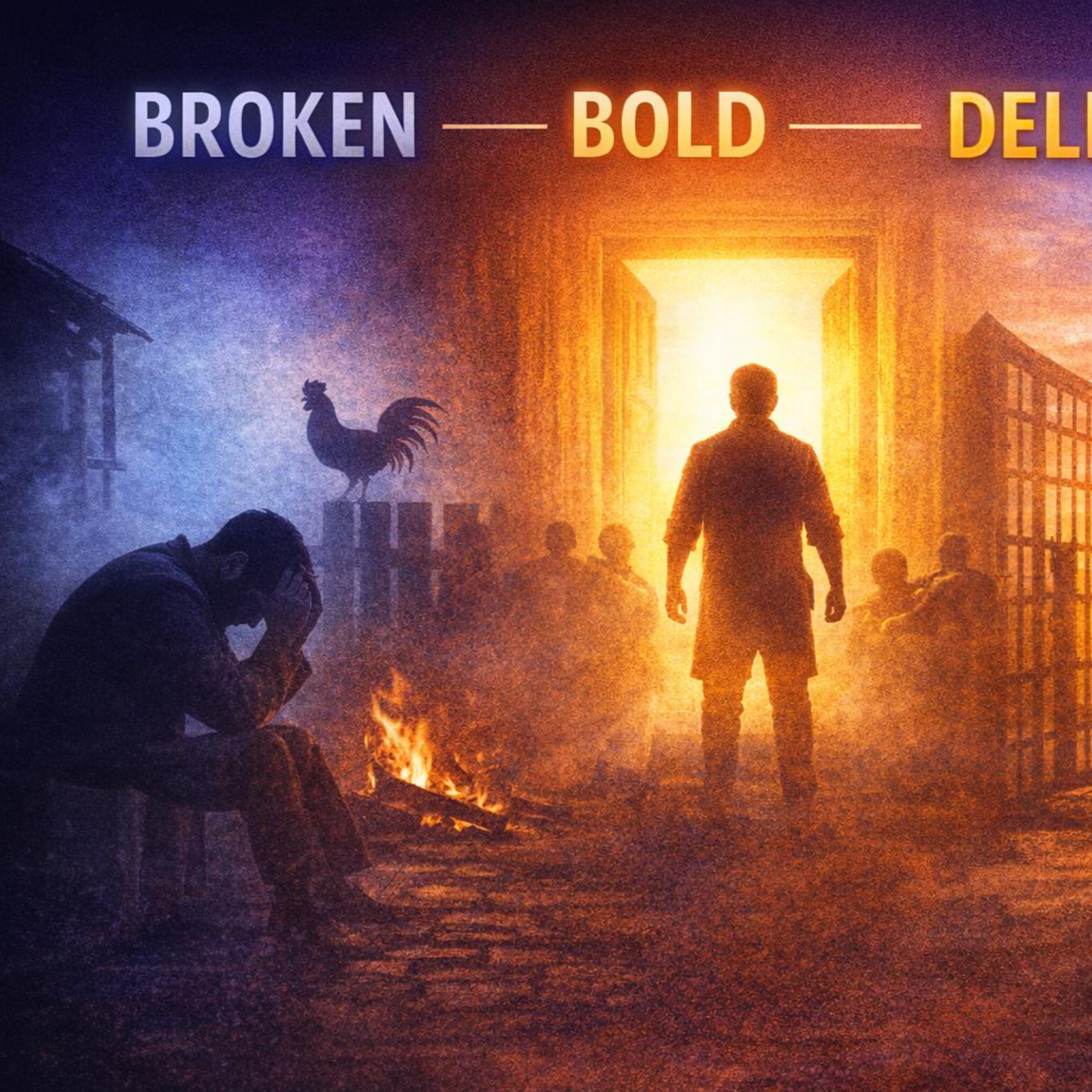 Broken, Bold, & Delivered: Broken in the Courtyard episode artwork