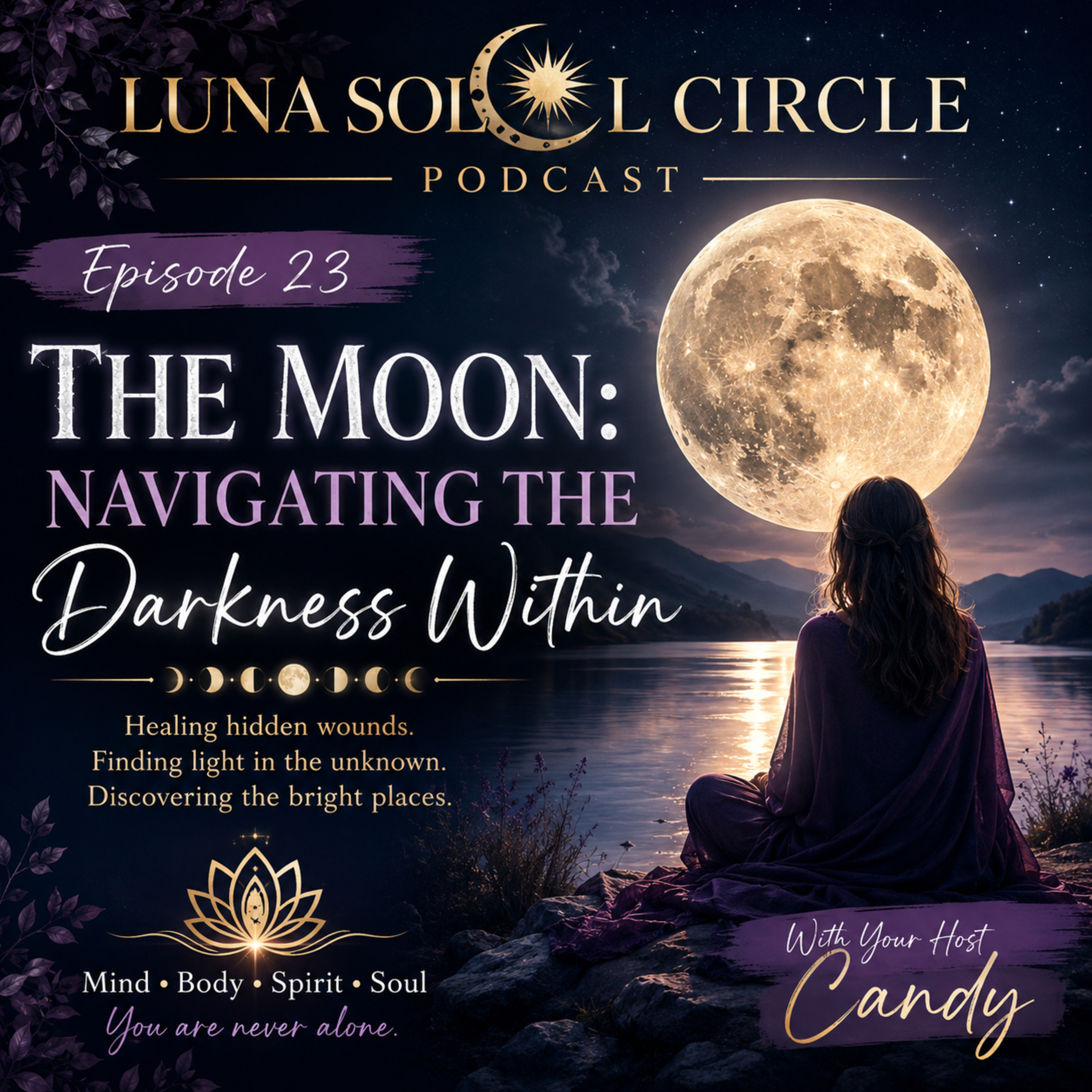 Ep 23 -The Moon: Navigating the Darkness Within episode artwork