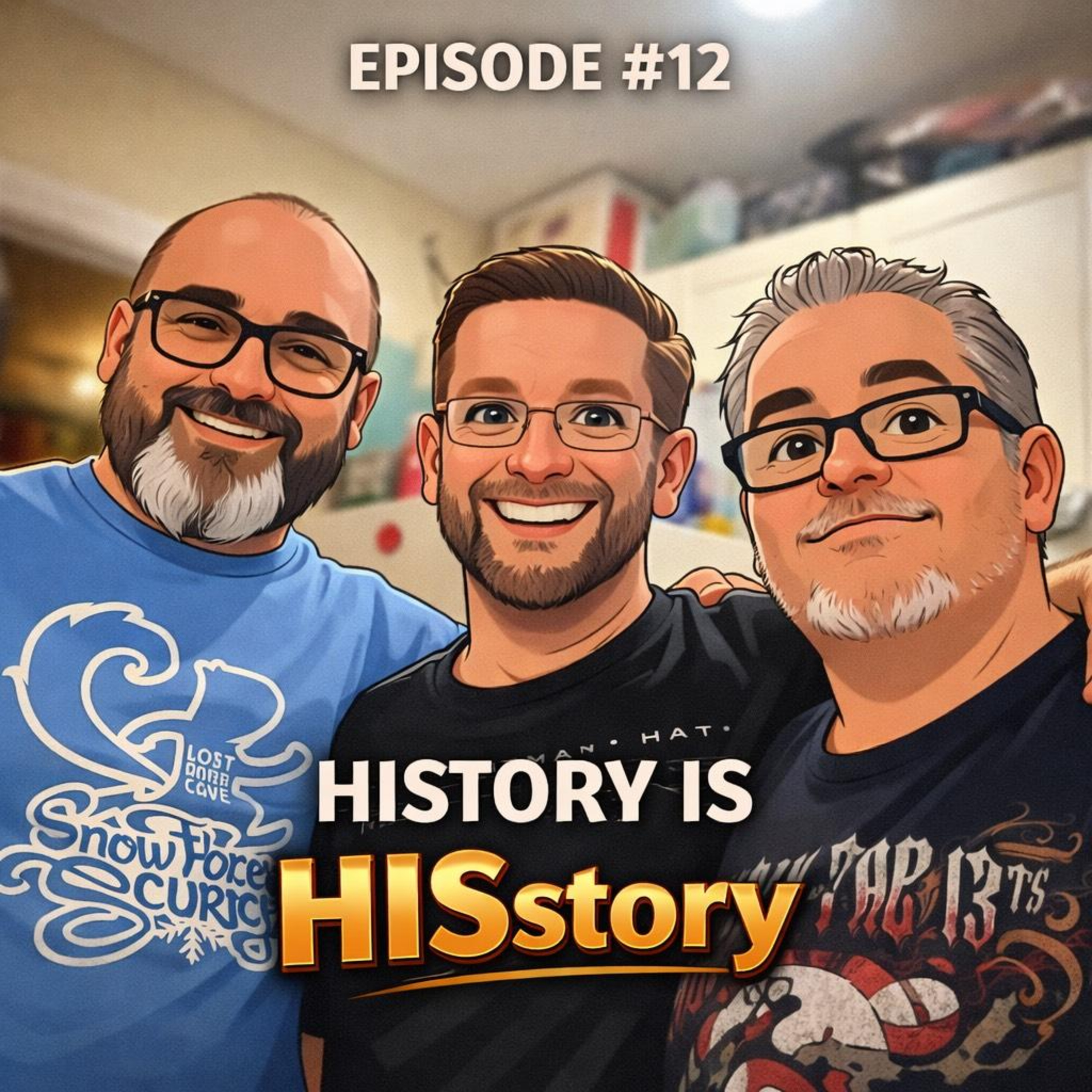 EP 12 - History Is HIS-story episode artwork