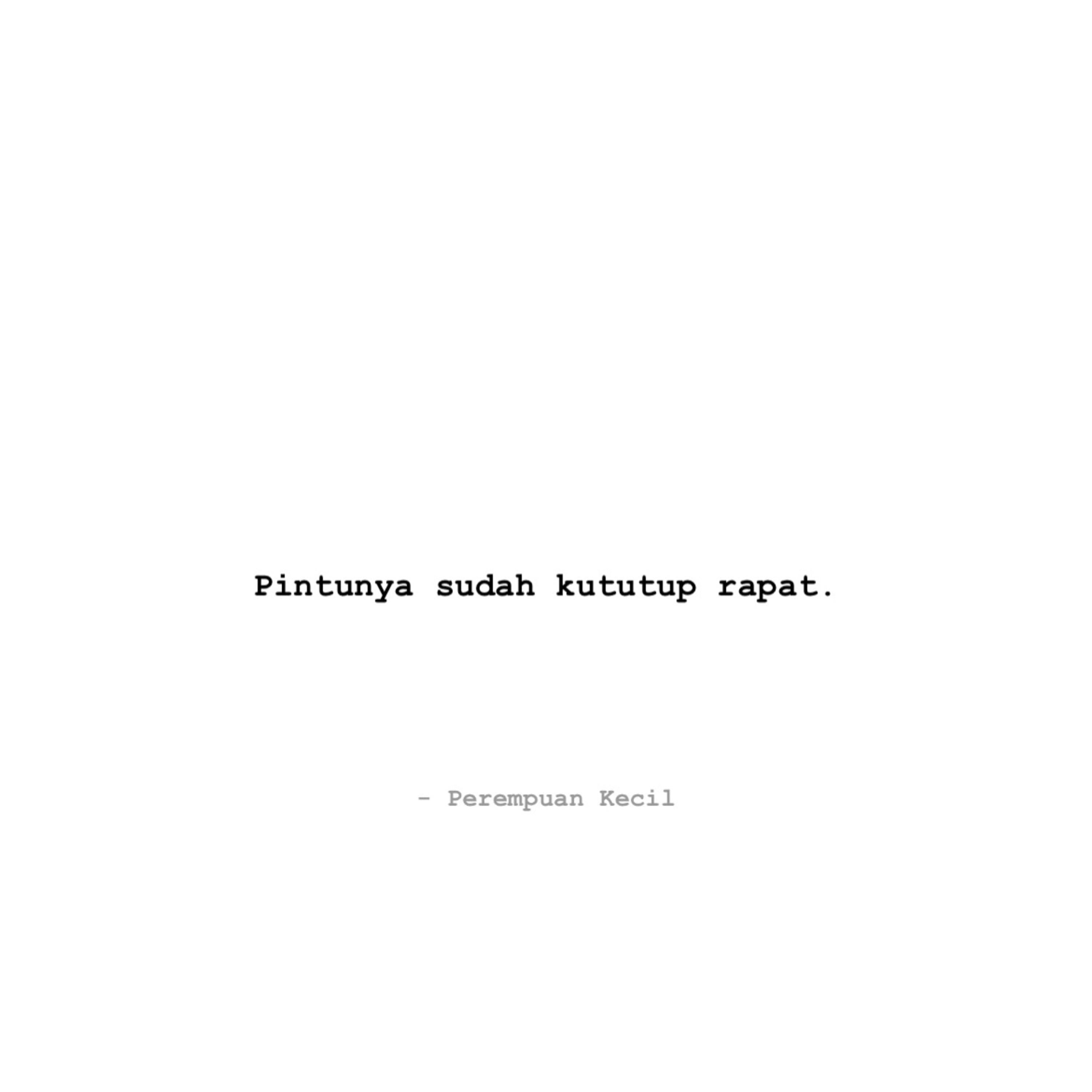 Pintunya sudah kututup rapat. episode artwork