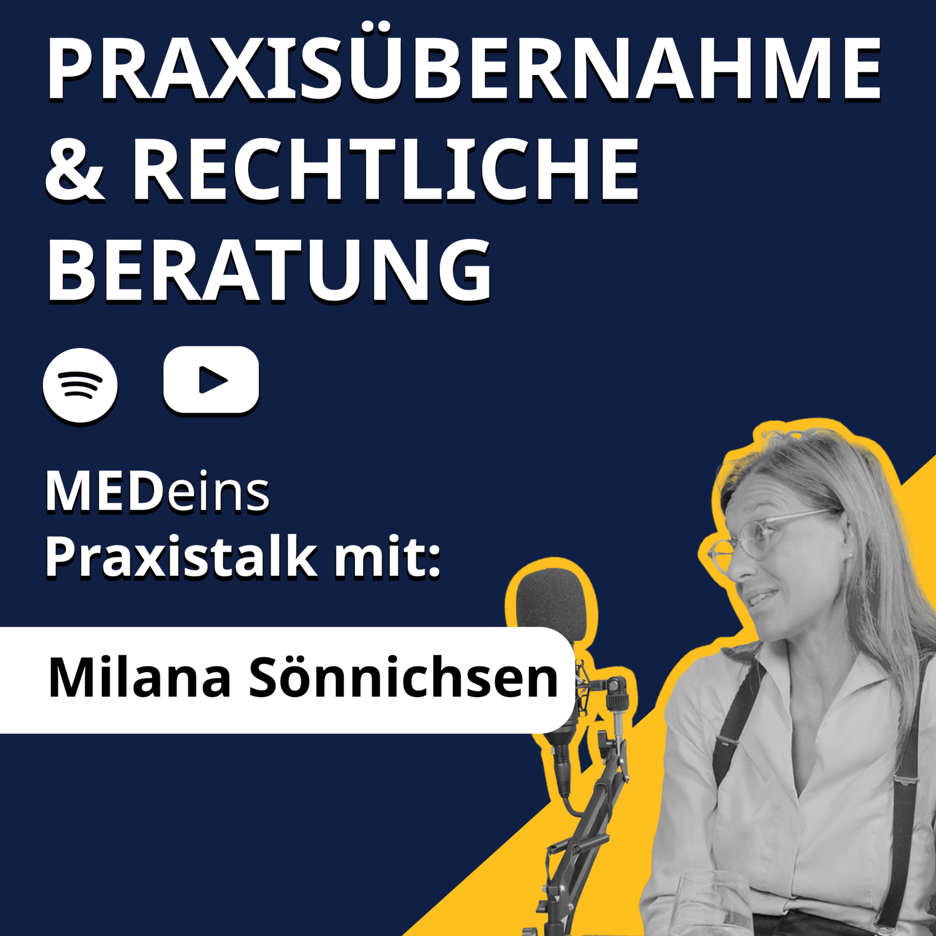 Typische Fehler und Tipps für eine rechtlich sichere Praxisführung - Milana Sönnichsen episode artwork