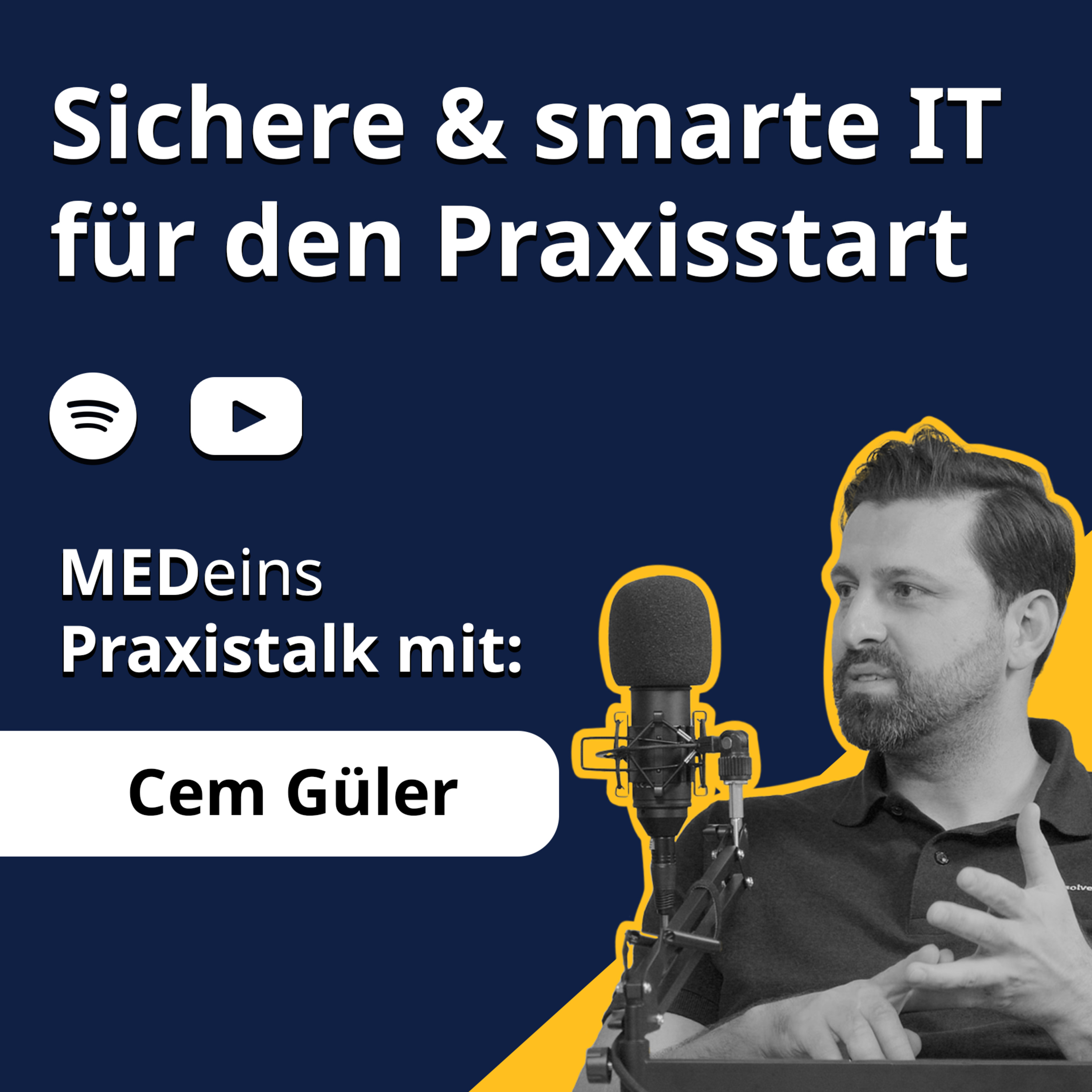 Im Notfall sichert die richtige IT-Struktur dein Praxisüberleben - Cem Güler episode artwork