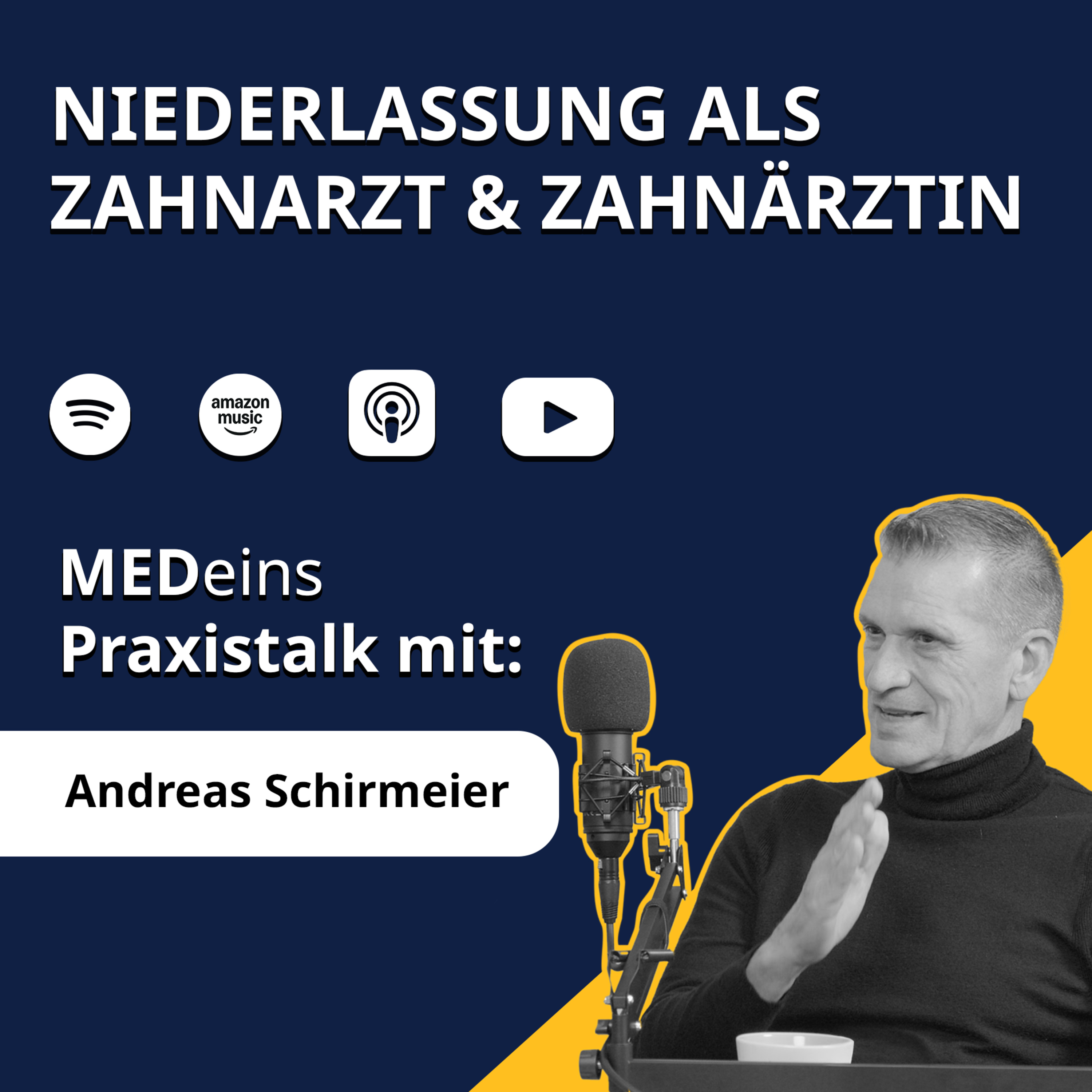 Warum gute Zahnärzte und Zahnärztinnen unter ihren Möglichkeiten in ihrer Praxis bleiben - Andreas Schirmeier episode artwork