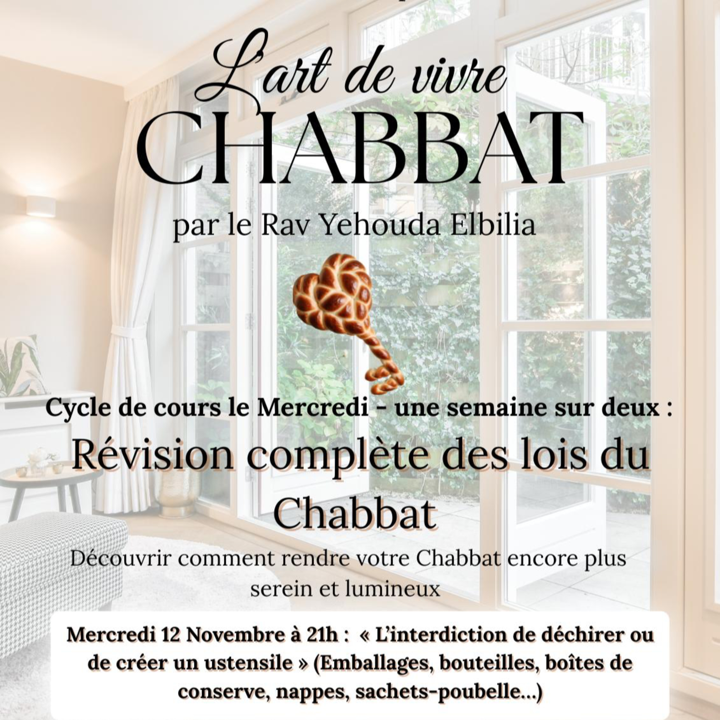 Tiferet Sarah : L'art de vivre Chabbat - « L’interdiction de déchirer ou de créer un ustensile » (Emballages, bouteilles, boîtes de conserve, nappes, sachets-poubelle…) episode artwork