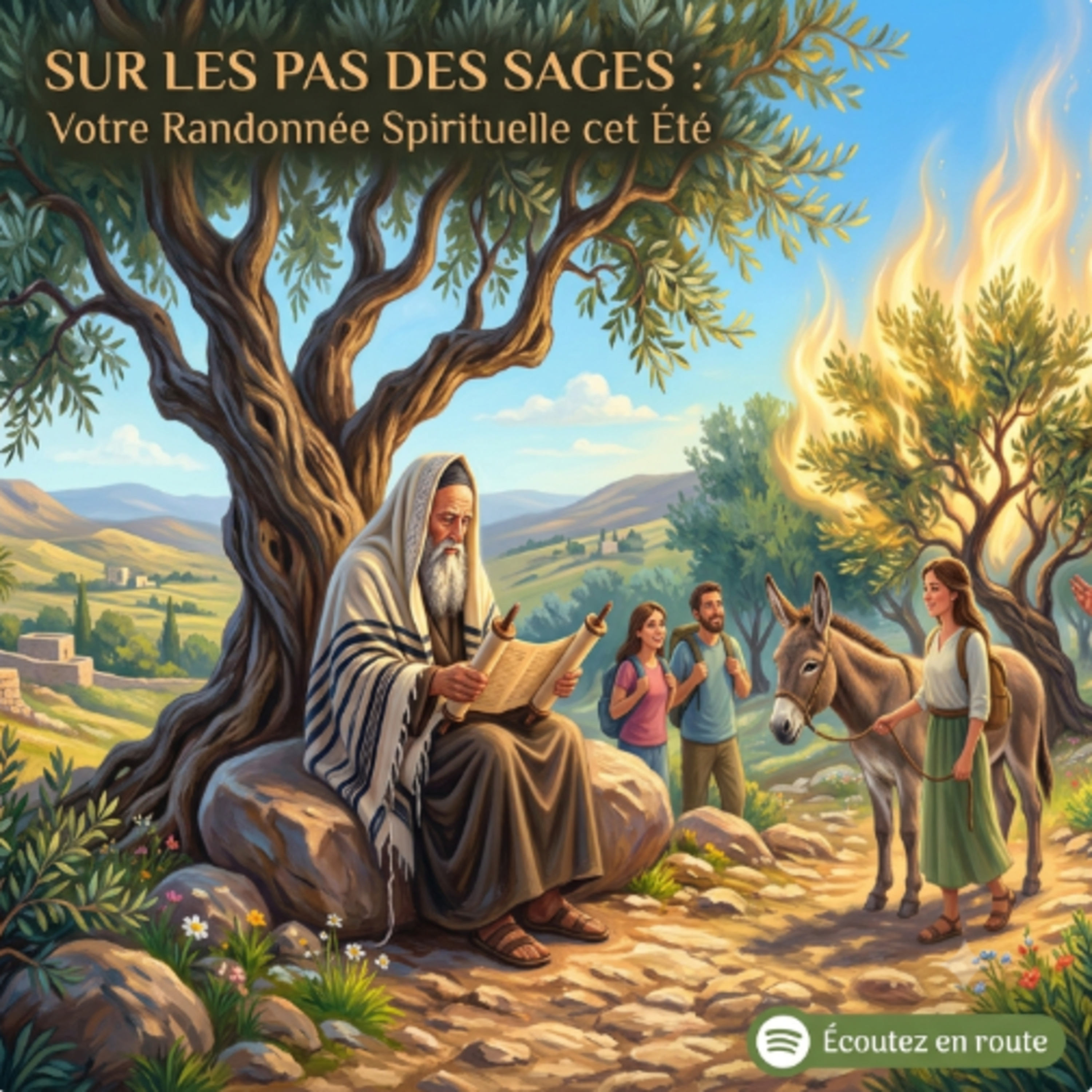 Sur les Pas des Sages : Votre Randonnée Spirituelle cet Été- Spotify  episode artwork
