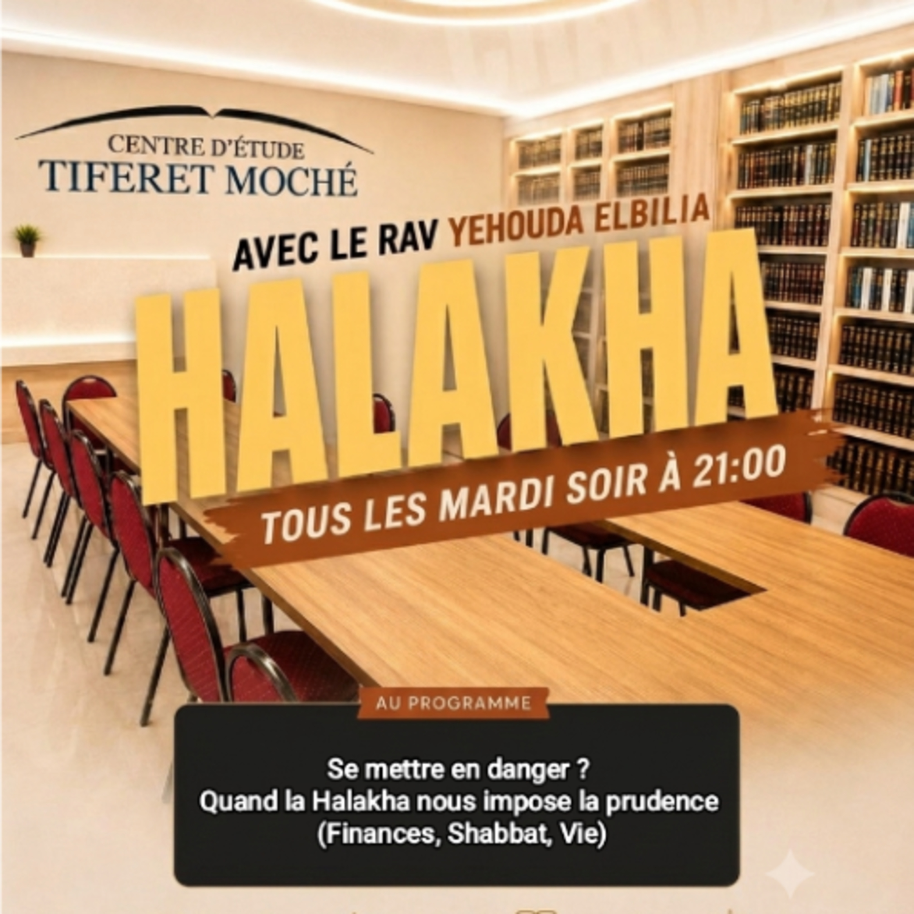 Se mettre en danger ? Quand la Halakha nous impose la prudence (Finances, Shabbat, Vie) episode artwork