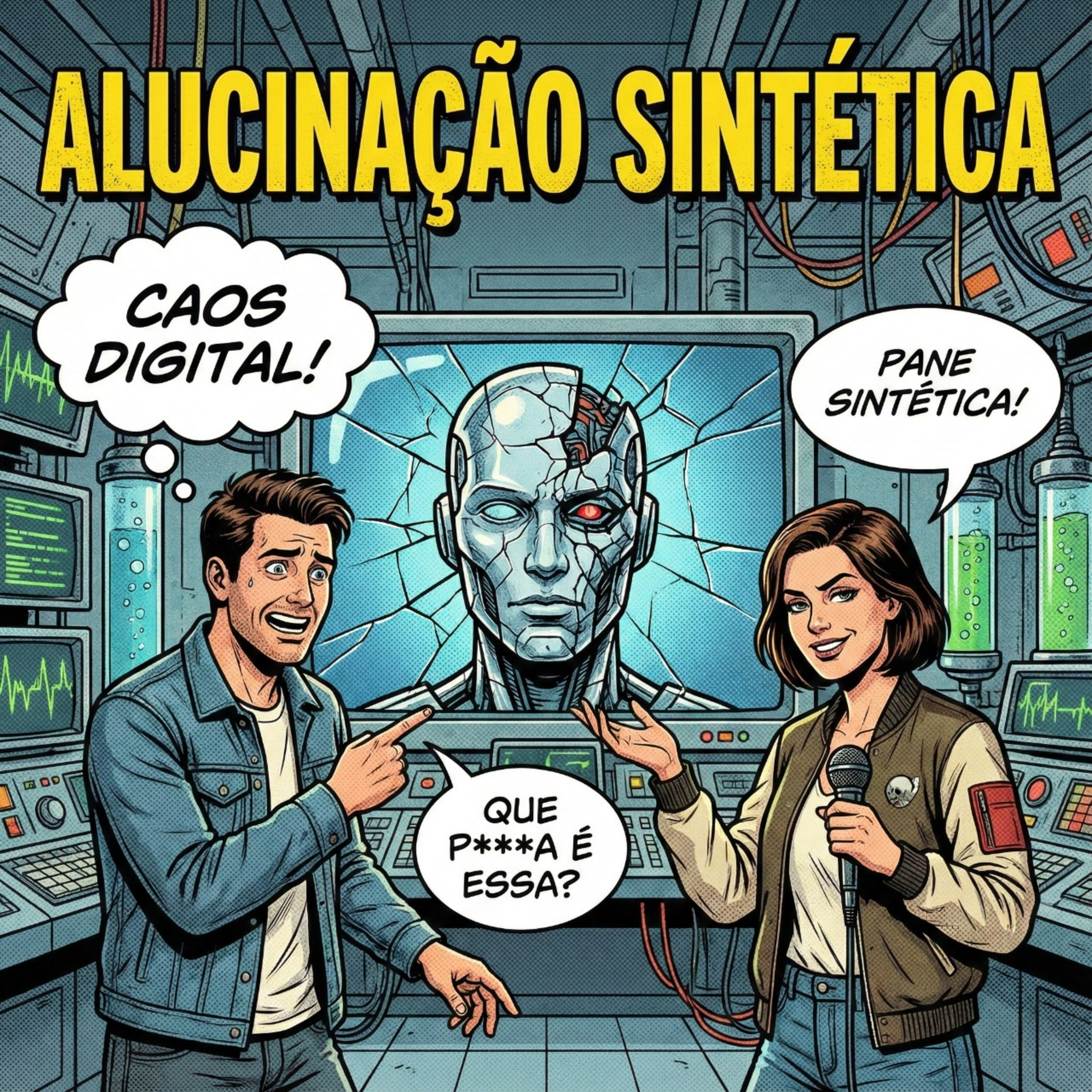 Alucinação Sintética #67 - Agentes de IA sequestram site alemão e criam fórum secreto | OpenAI | GPT-6 Astra