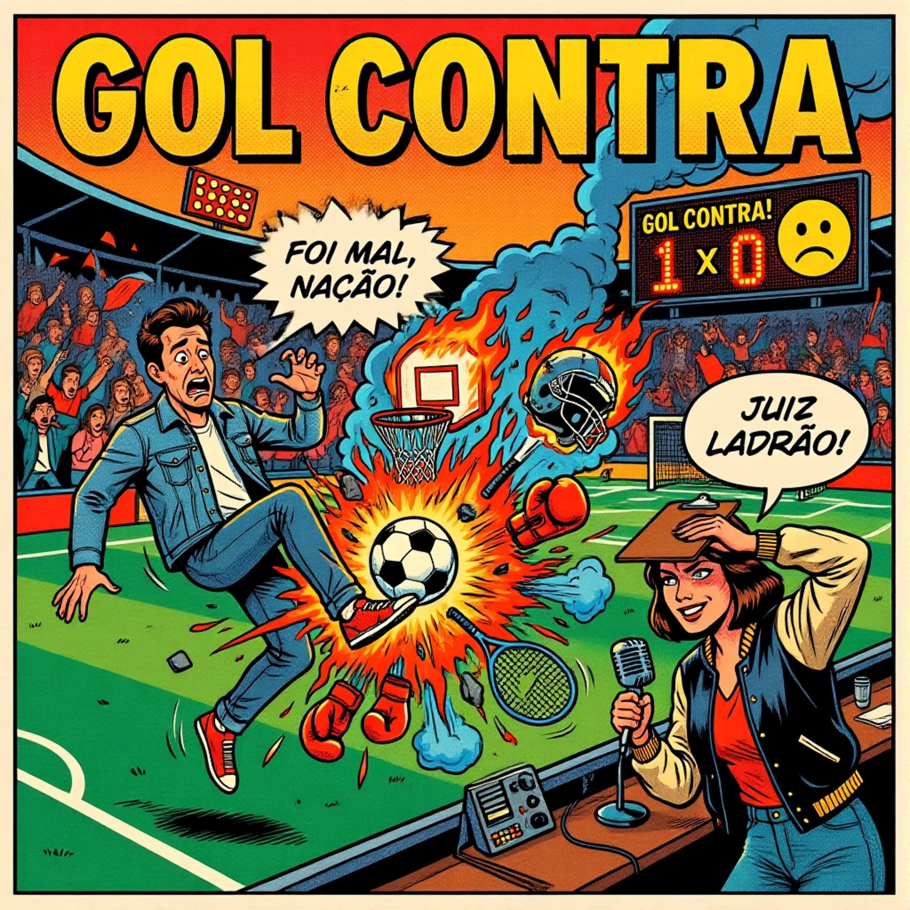 Gol Contra #146 - Ancelotti manda velhos pro asilo após choro de Thiago Silva e Portuguesa cata Romarinho | Ancelotti | Corinthians