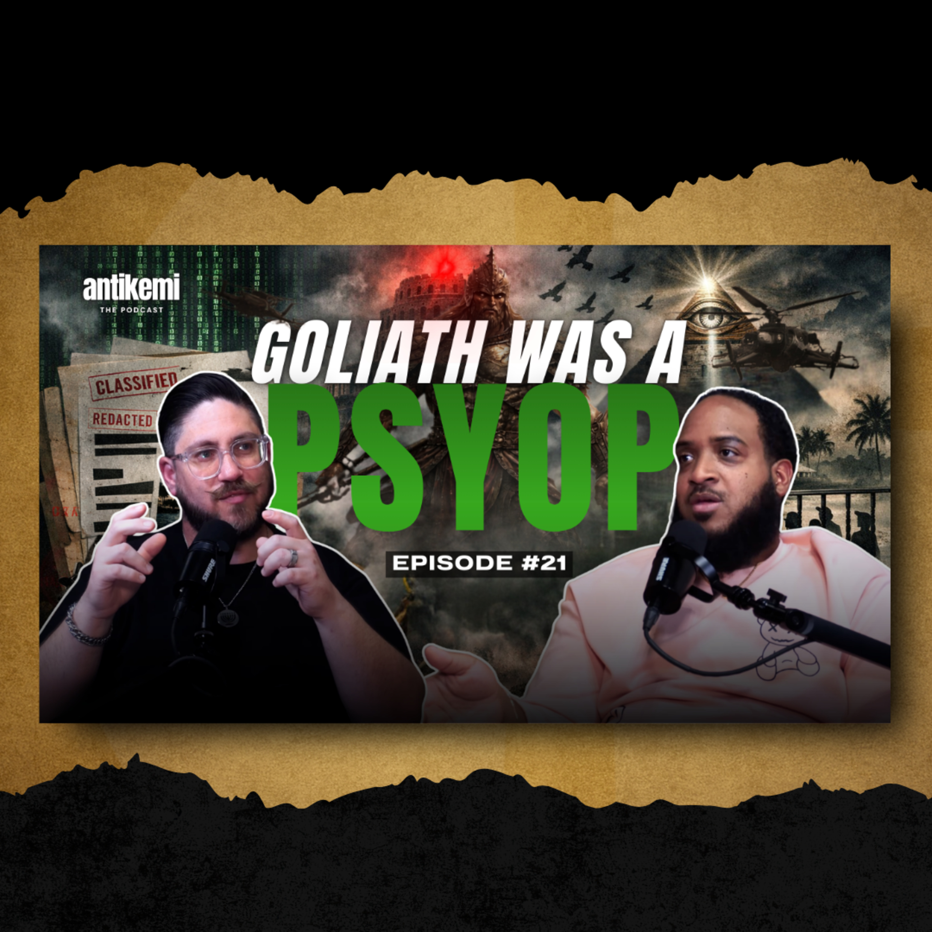 "Why Epstein Was The Modern Goliath" (The Giant Hidden Connection They Don’t Want Exposed) | Antikemi: The Podcast | Ep. 21 episode artwork