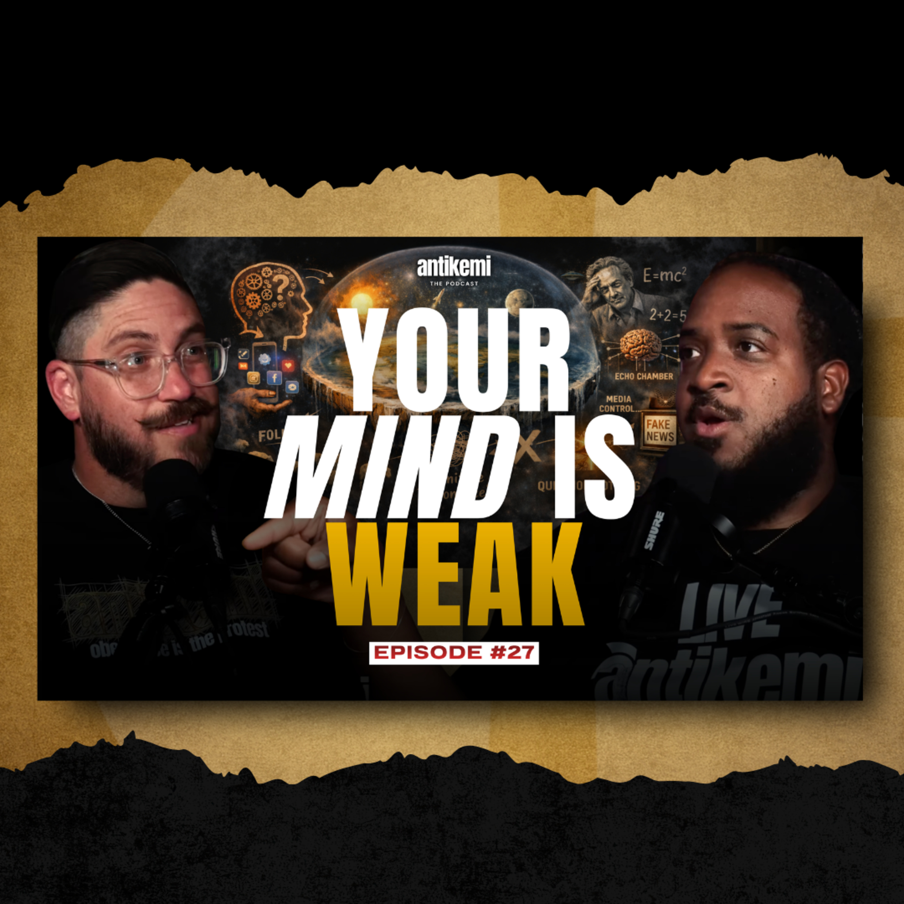 They Taught You WHAT to Think, Not HOW (Daniel, Richard Feynman & Flat Earth Expose the Real Crisis) | Antikemi: The Podcast | Ep. 27 episode artwork
