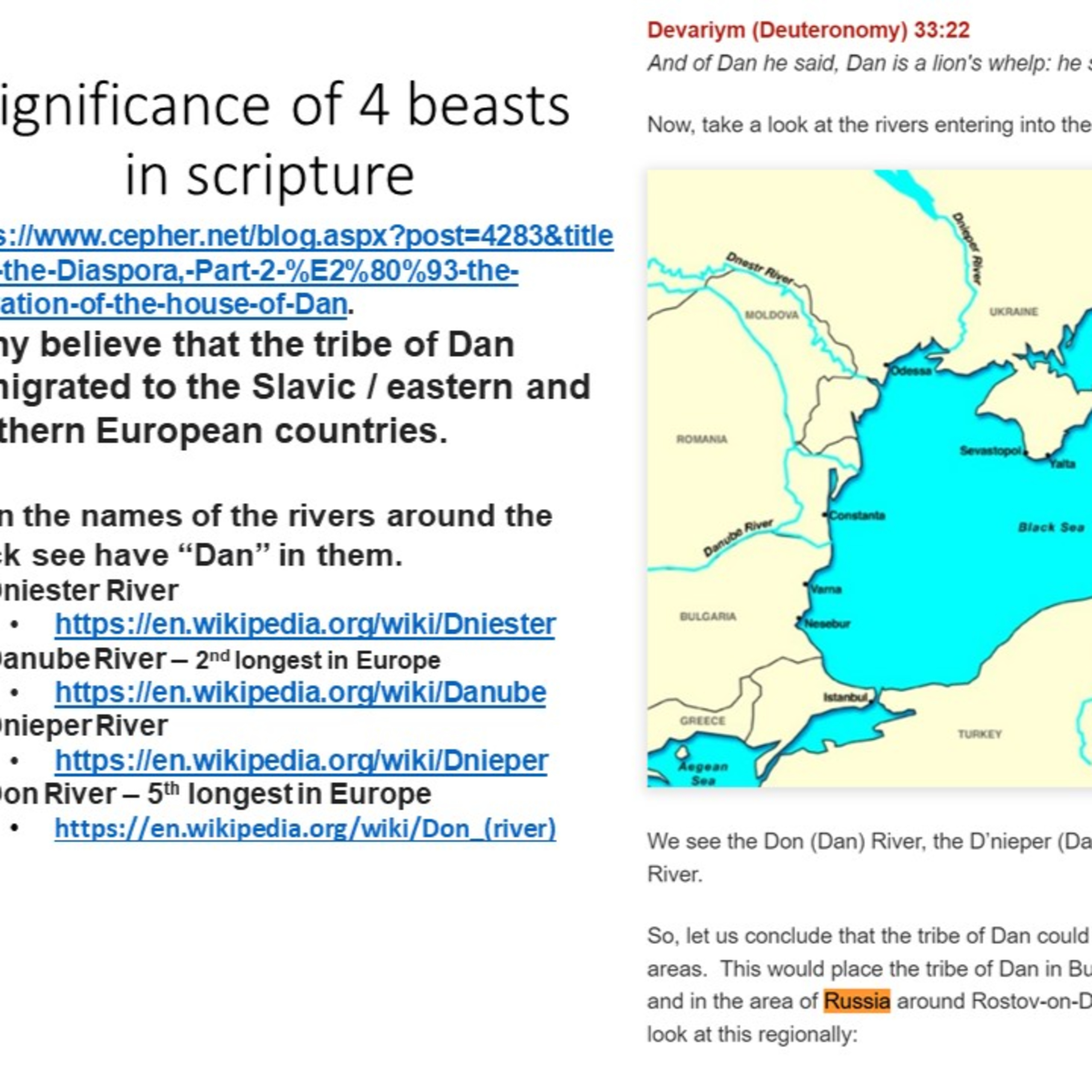 Video # 10b - Scriptures: Who is Russia in scripture? Part 2 of 3 episode artwork