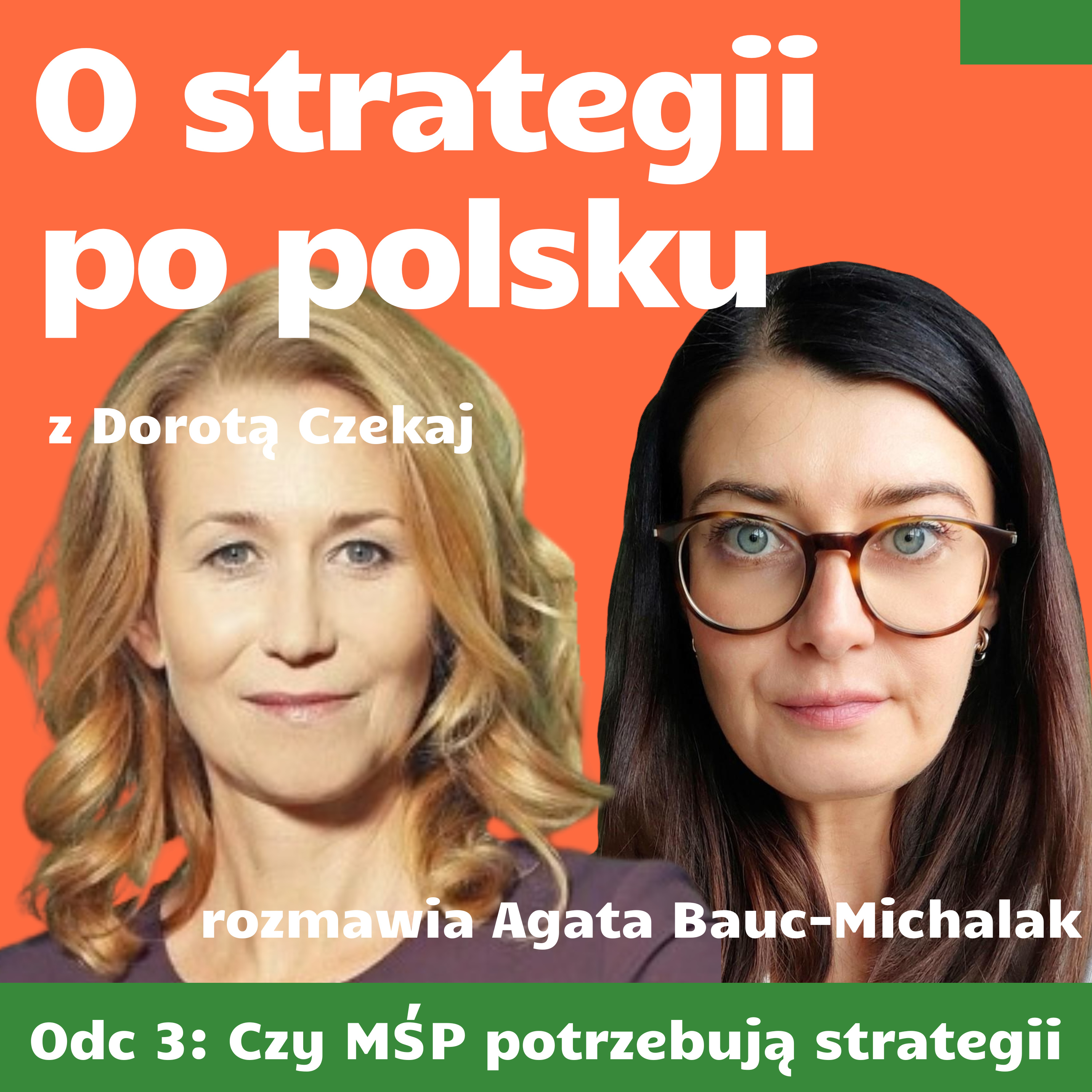 E03: Czy MŚP potrzebują strategii - Dorota Czekaj episode artwork