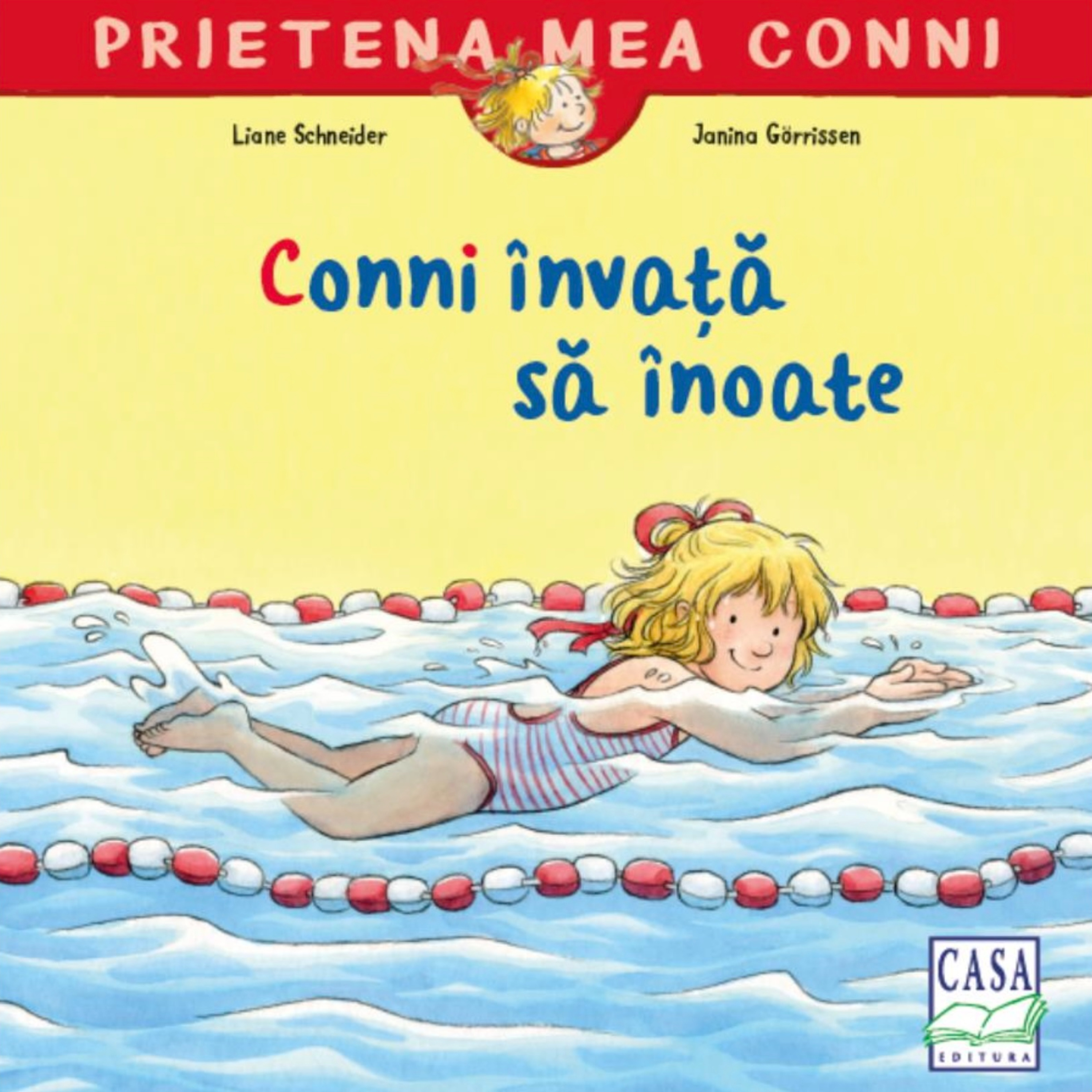 Conni învață să înoate