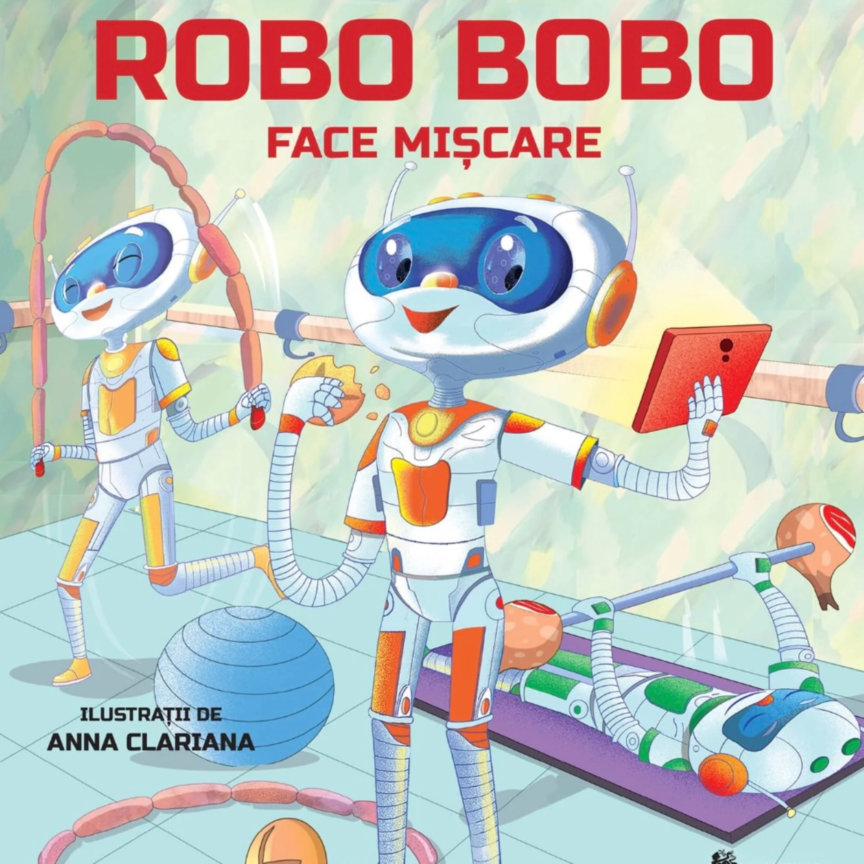 Robo Bobo face mișcare