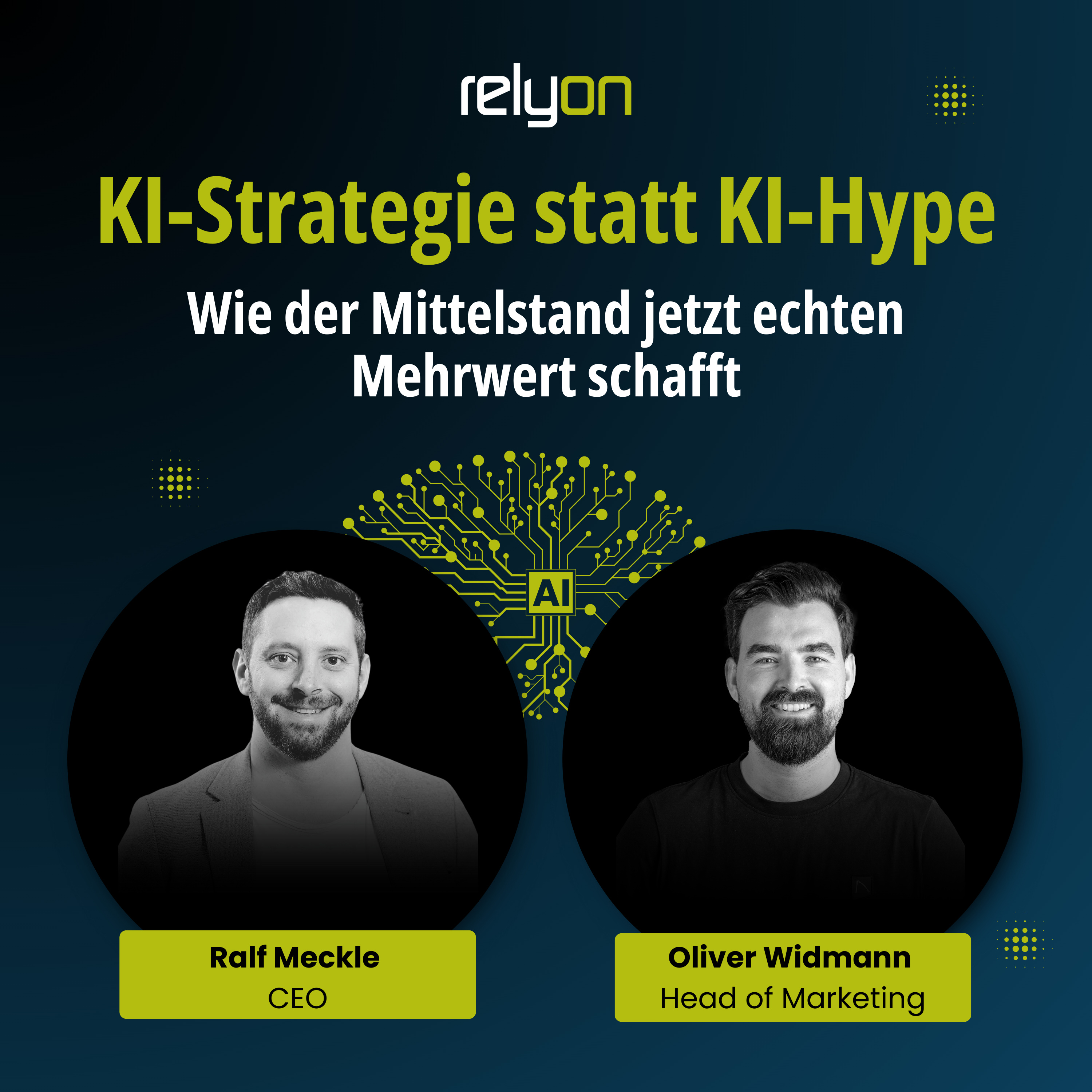 KI-Strategie statt KI-Hype: Wie der Mittelstand jetzt echten Mehrwert schafft episode artwork