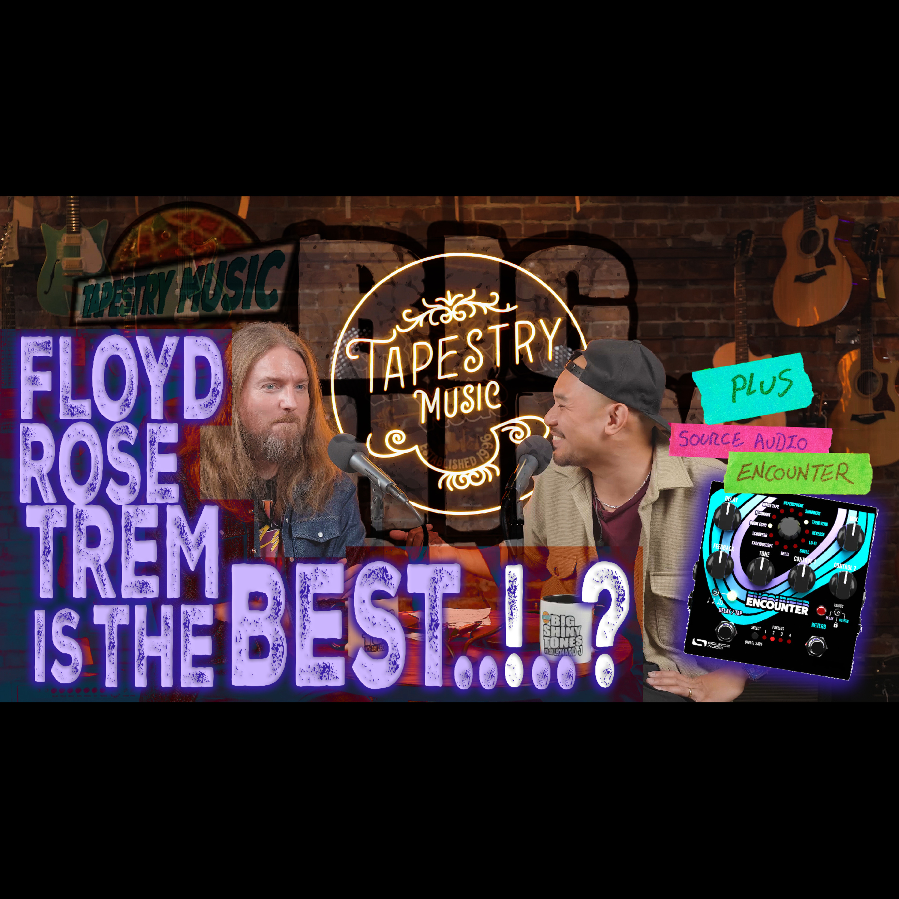 JAY LEONARD J and JONATHAN LINDSAY - BIG SHINY TONES EP4 - The Floyd Rose Trem Is The BEST!!..? 😉 episode artwork