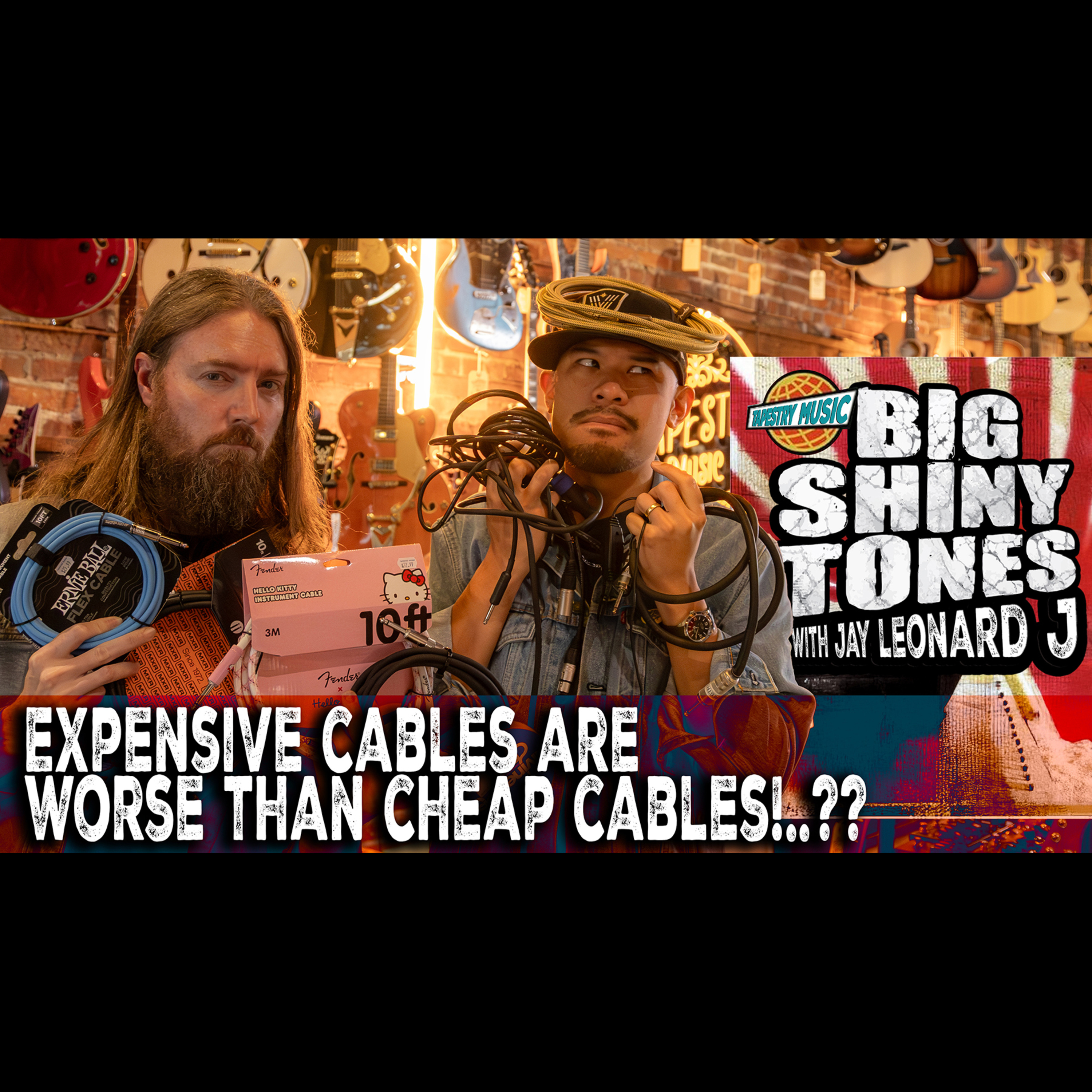 Are Cheap Guitar Cables The New Boutique Tone Secret? 🎸 BIG SHINY TONES episode artwork