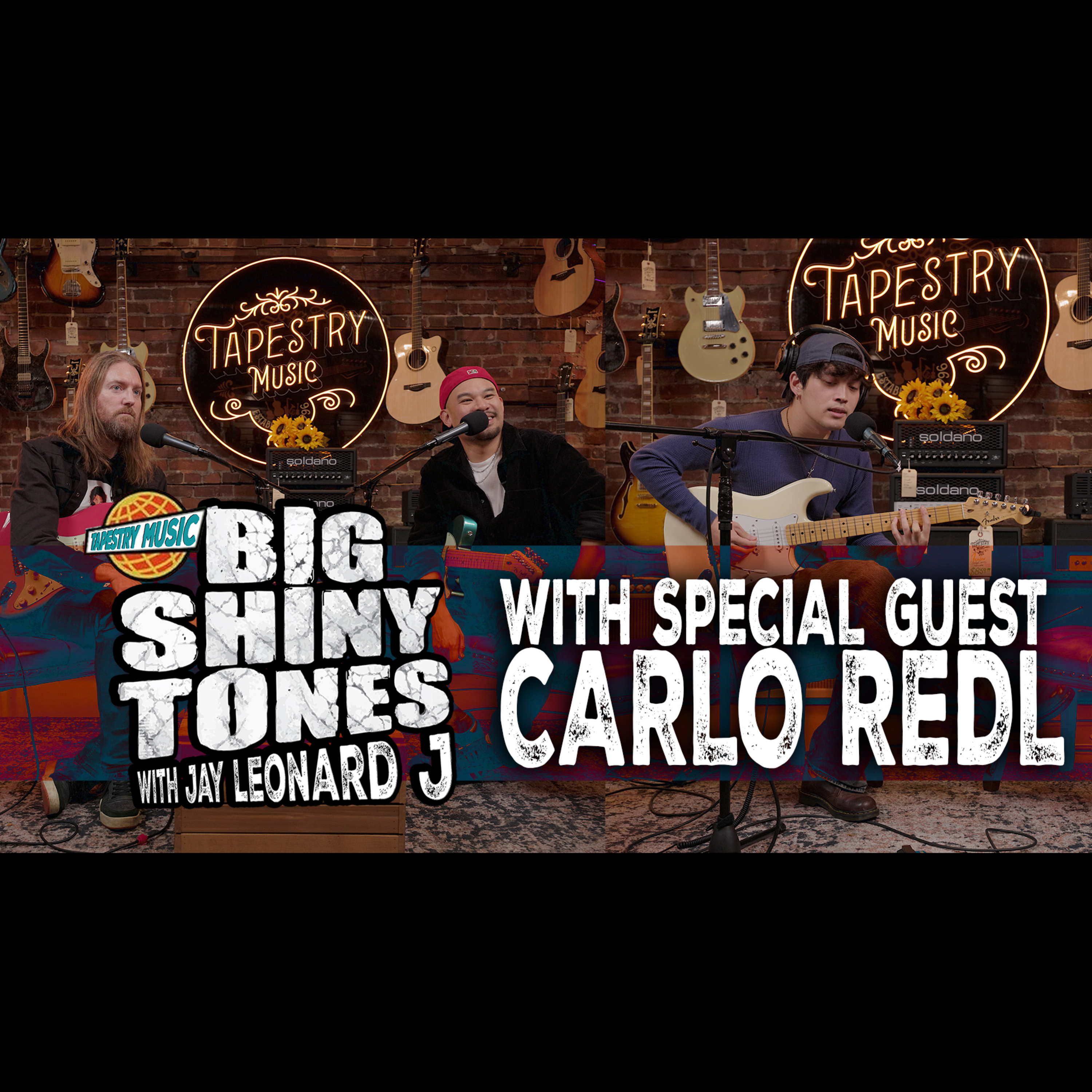 Special Guest: Carlo Redl 🎸 BIG SHINY TONES episode artwork