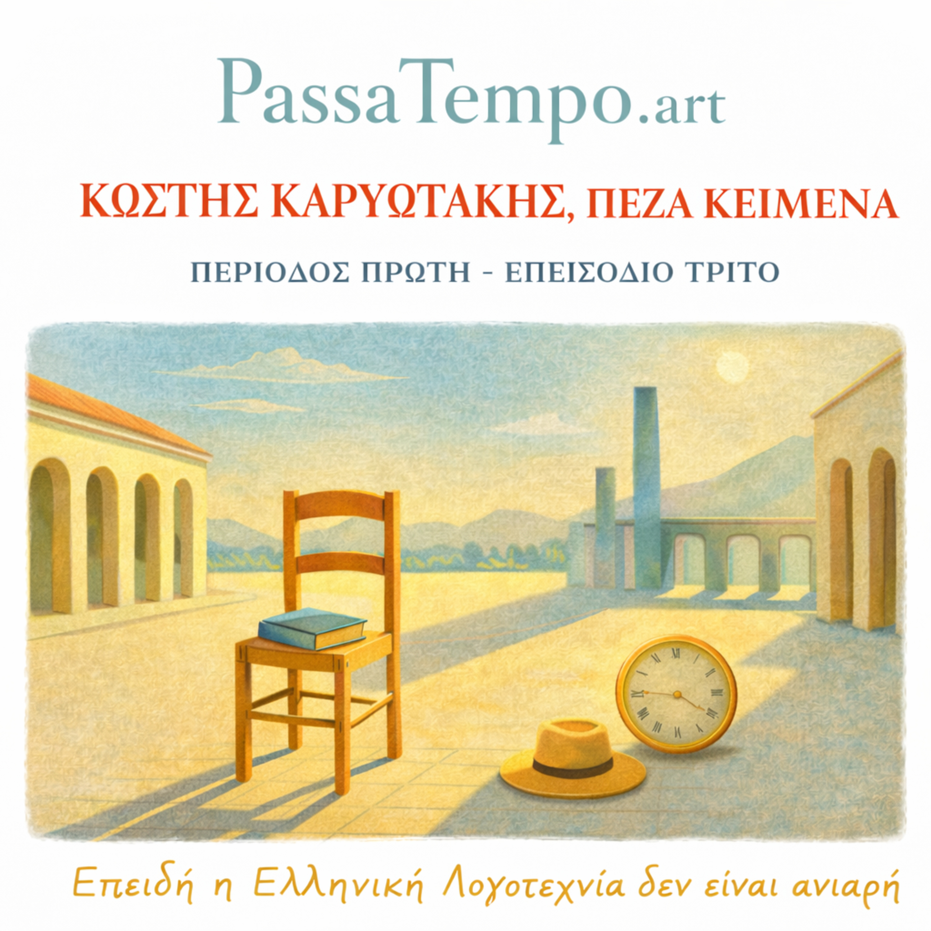 1/03. Κωστής Καρυωτάκης - Πεζά Κείμενα episode artwork