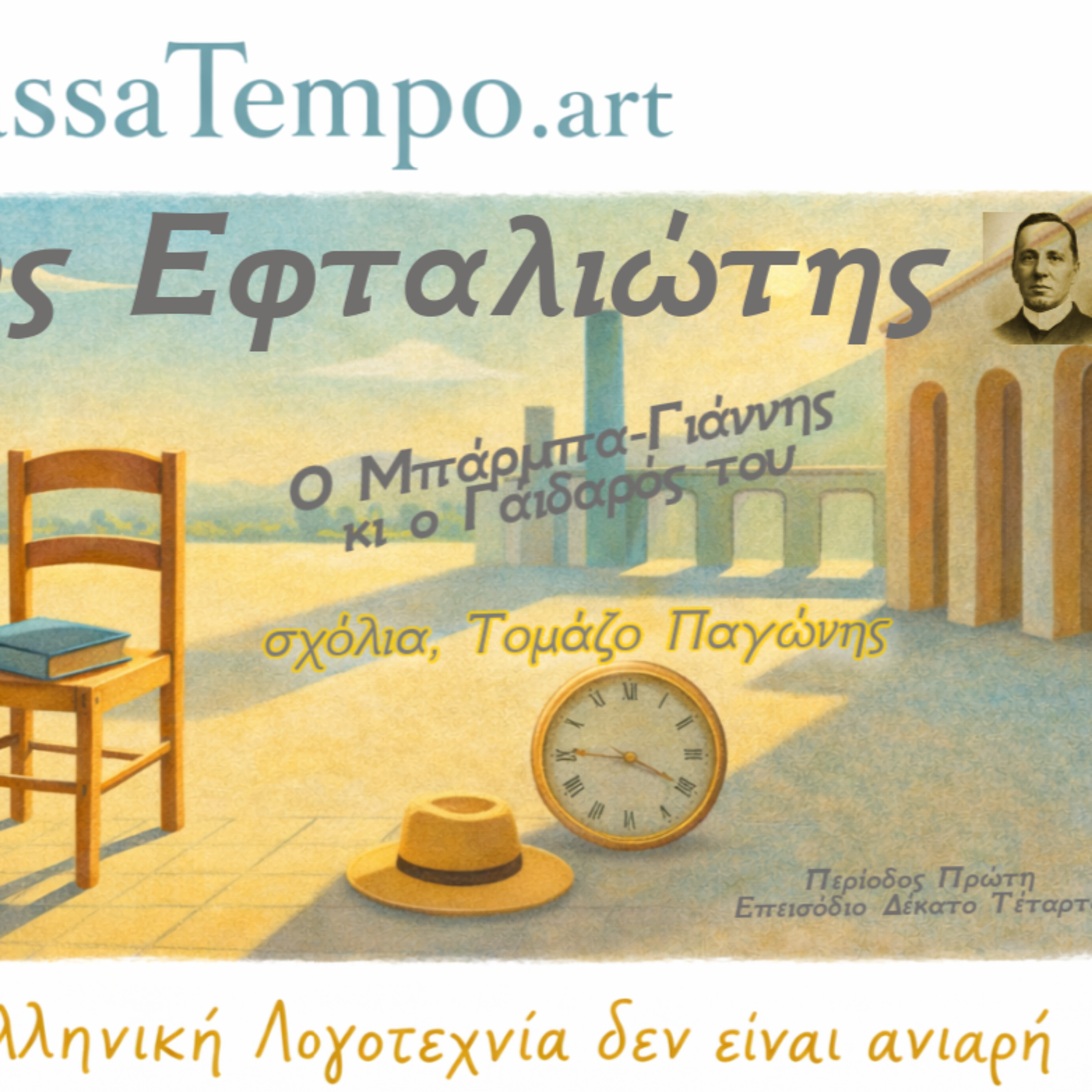 1. 14. Ο μπαρμπα-Γιάννης κι ο γάδαρός του | Αργύρης Εφταλιώτης | Νησιώτικες Ιστορίες #Εφταλιώτης episode artwork