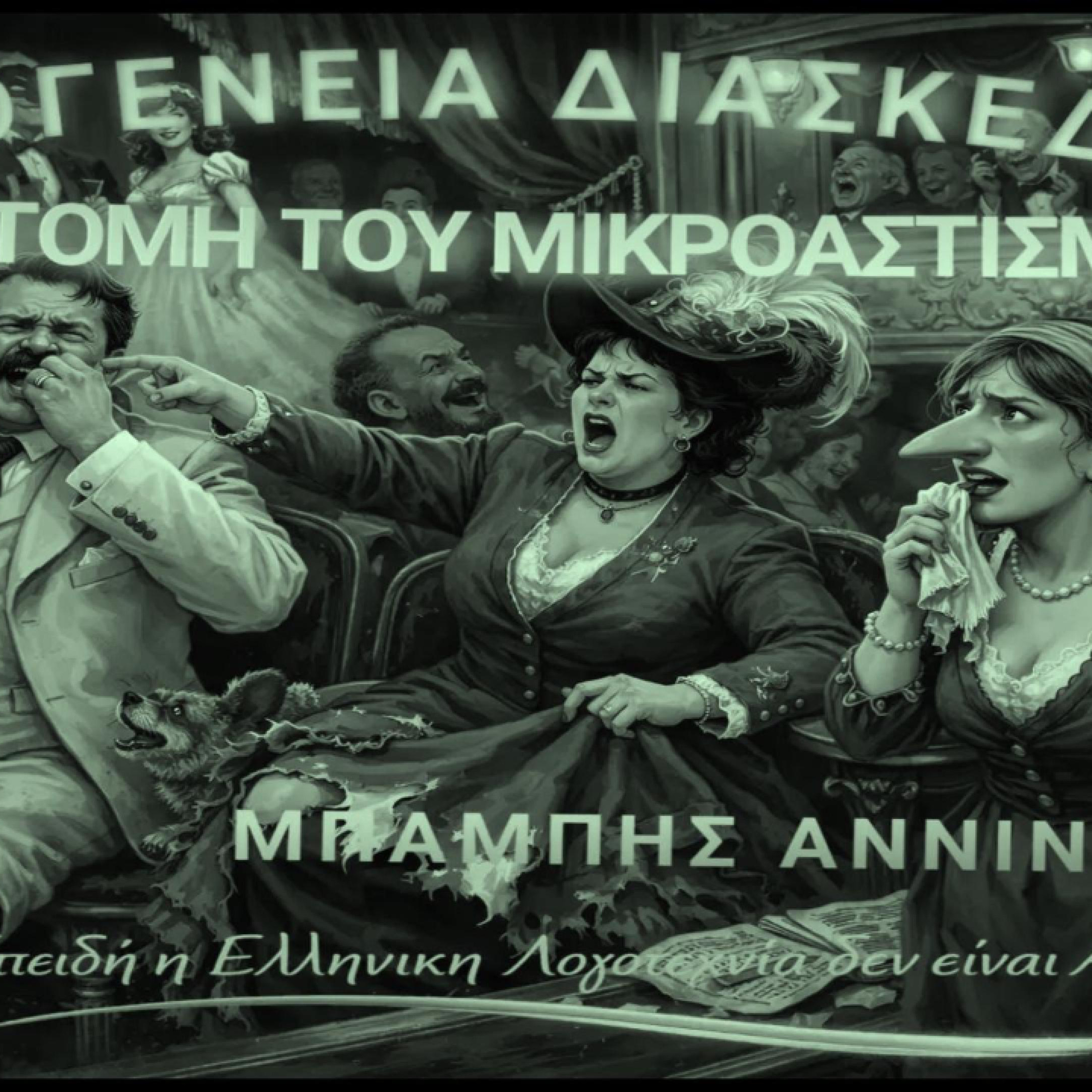 Ο Κος Παραδαρμένος πάει Θέατρο και γίνεται θέαμα. Μπάμπης Άννινος: Η οικογένεια διασκεδάζει episode artwork