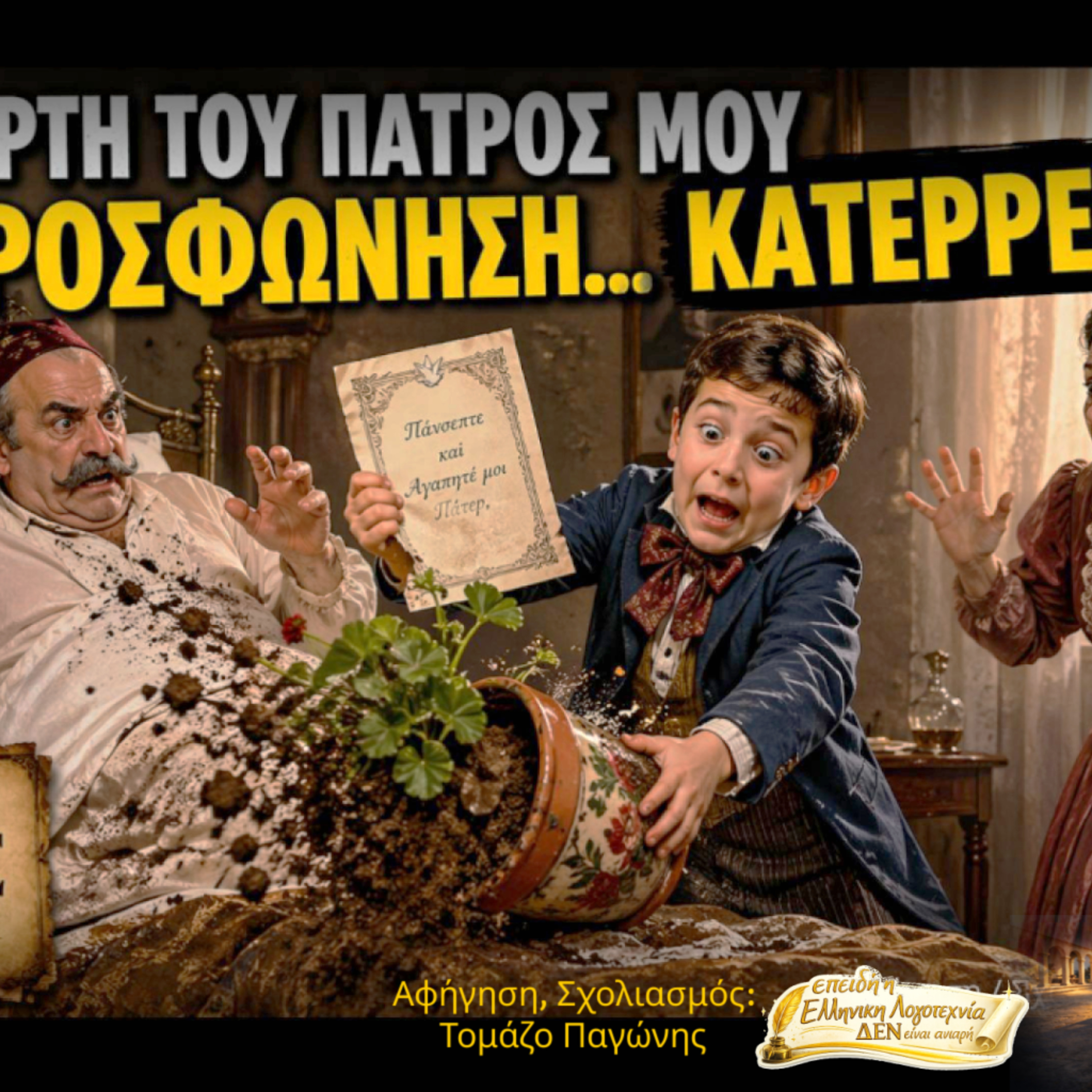 Μια γιορτή, μια γάστρα… και μια καταστροφή | Ροΐδης | Η Εορτή του Πατρός μου episode artwork