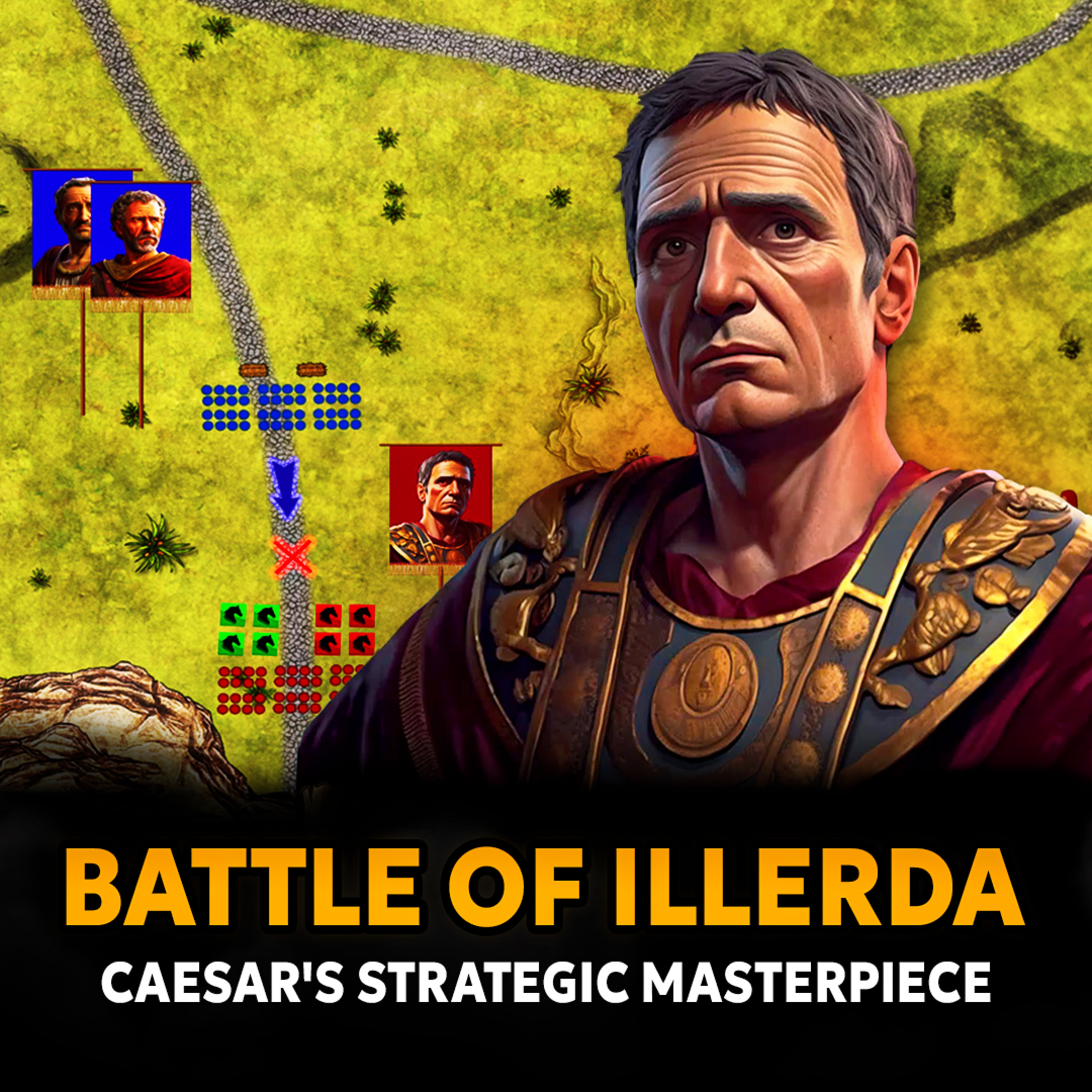 Battle of Ilerda: Caesar's Strategic Masterpiece | Ancient Rome History Podcast