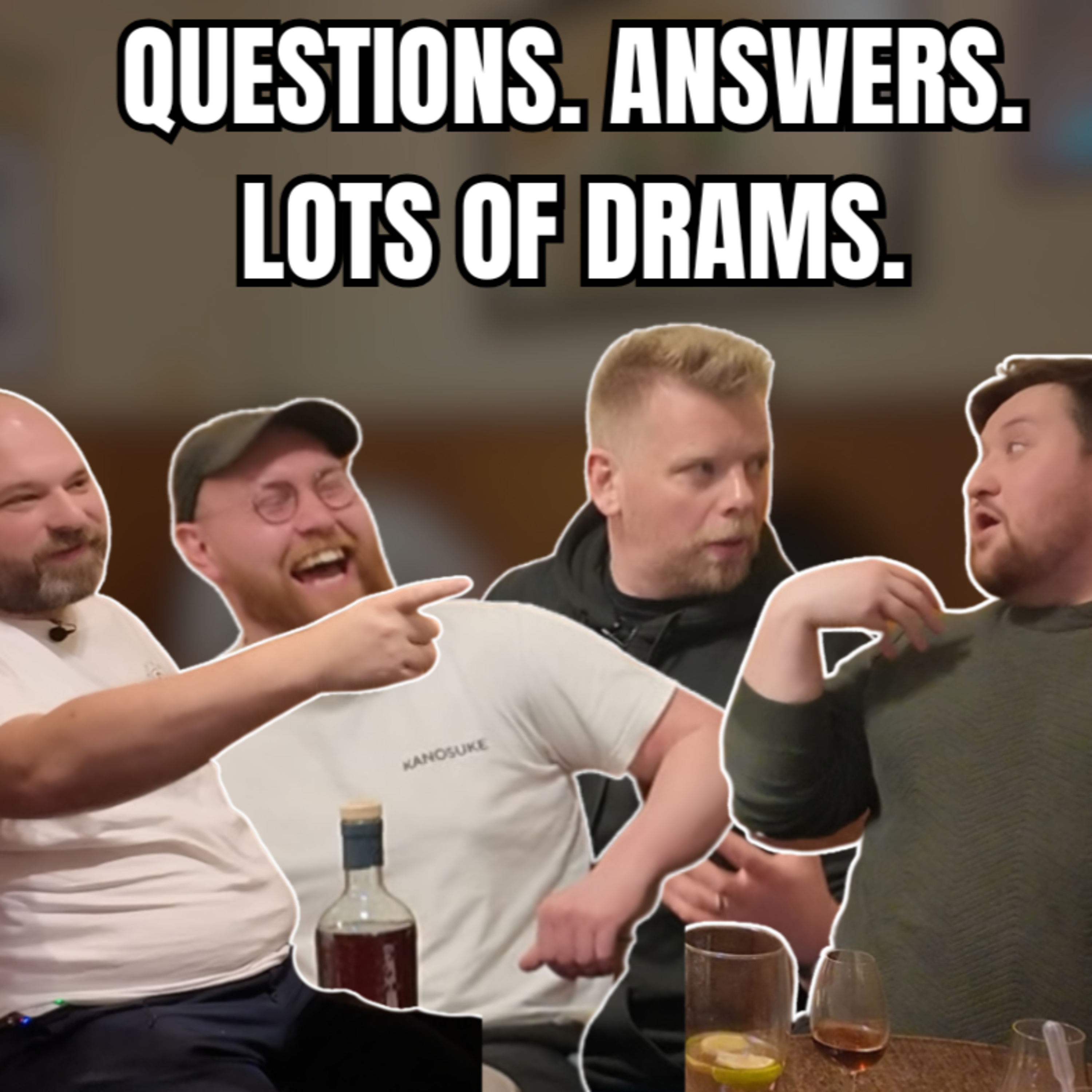 Drams with Pals — Listener Questions, Favourite Guests & Dream Distillery Visits episode artwork