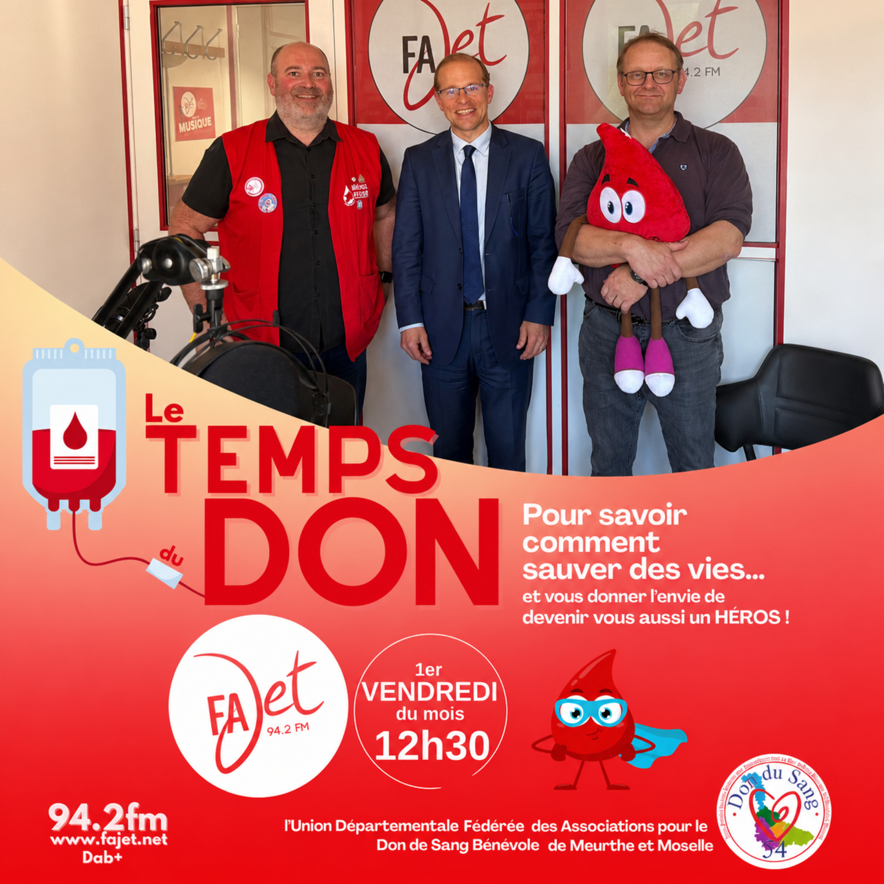 Le Temps du Don - avec Thibault BAZIN, Député de la 4e circonscription de Meurthe-et-Moselle episode artwork