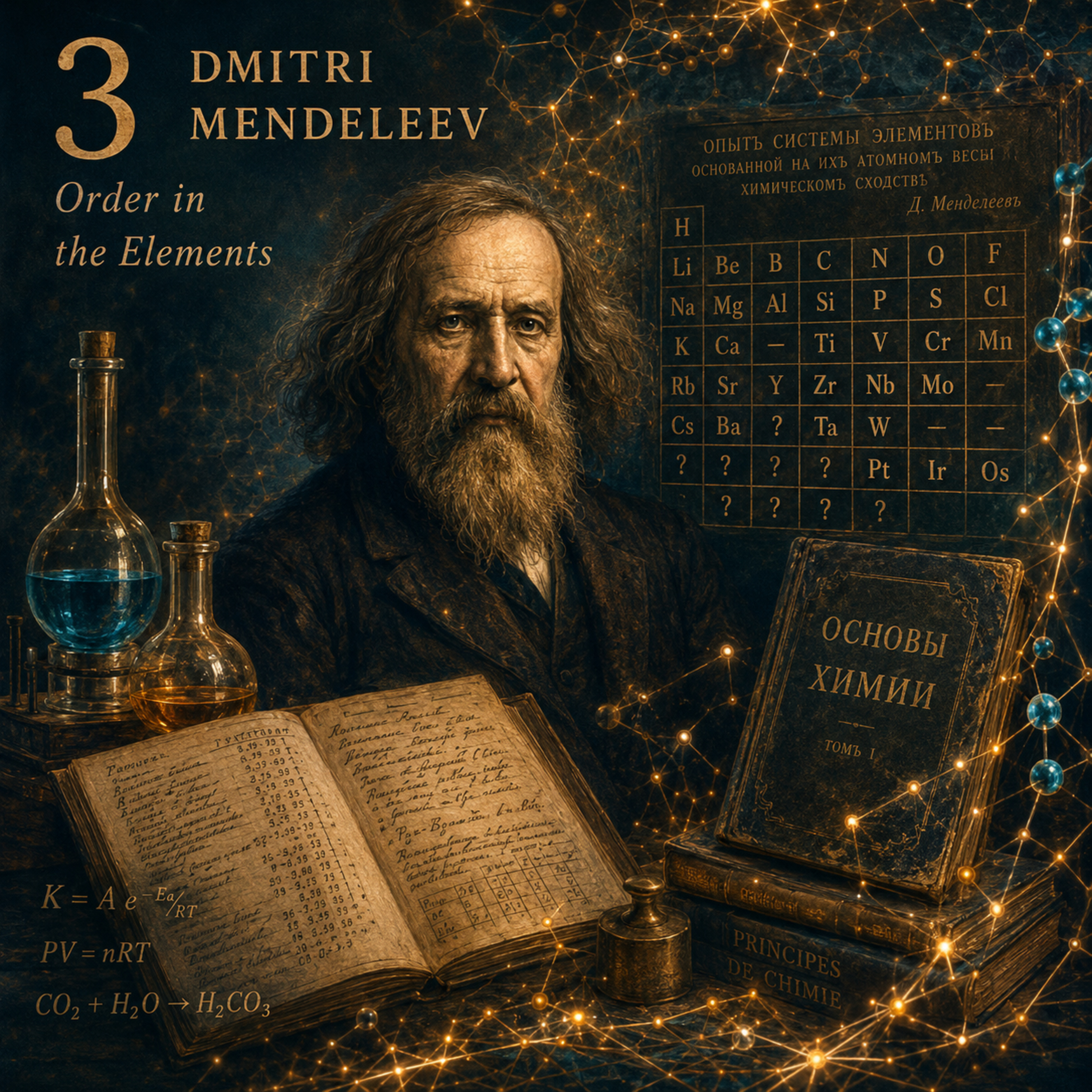 S3, Ep. 3: Dmitri Mendeleev: Order in the Elements episode artwork