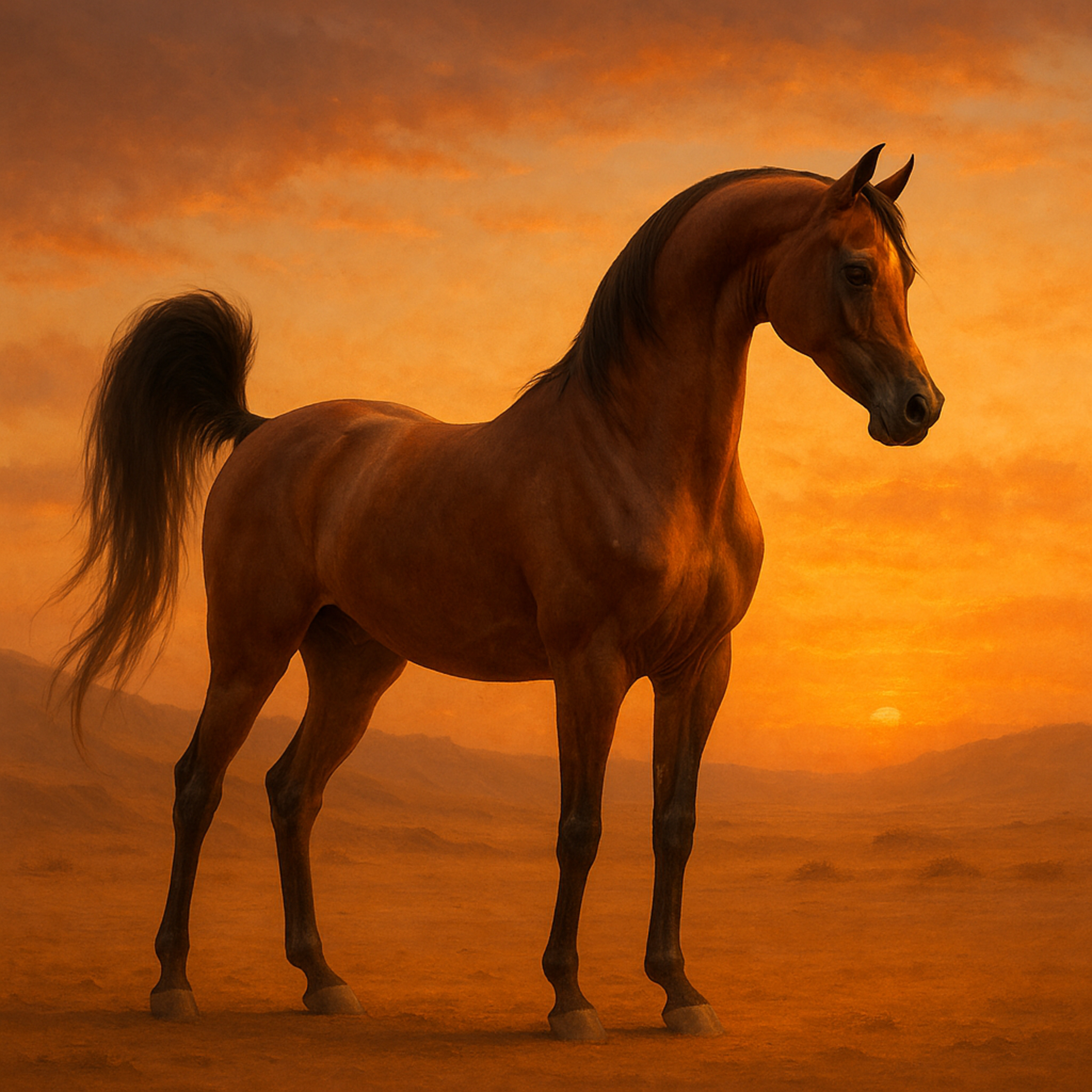 Portada del episodio «Del desierto al ADN de todas las razas: el legado del caballo árabe» en Spotify