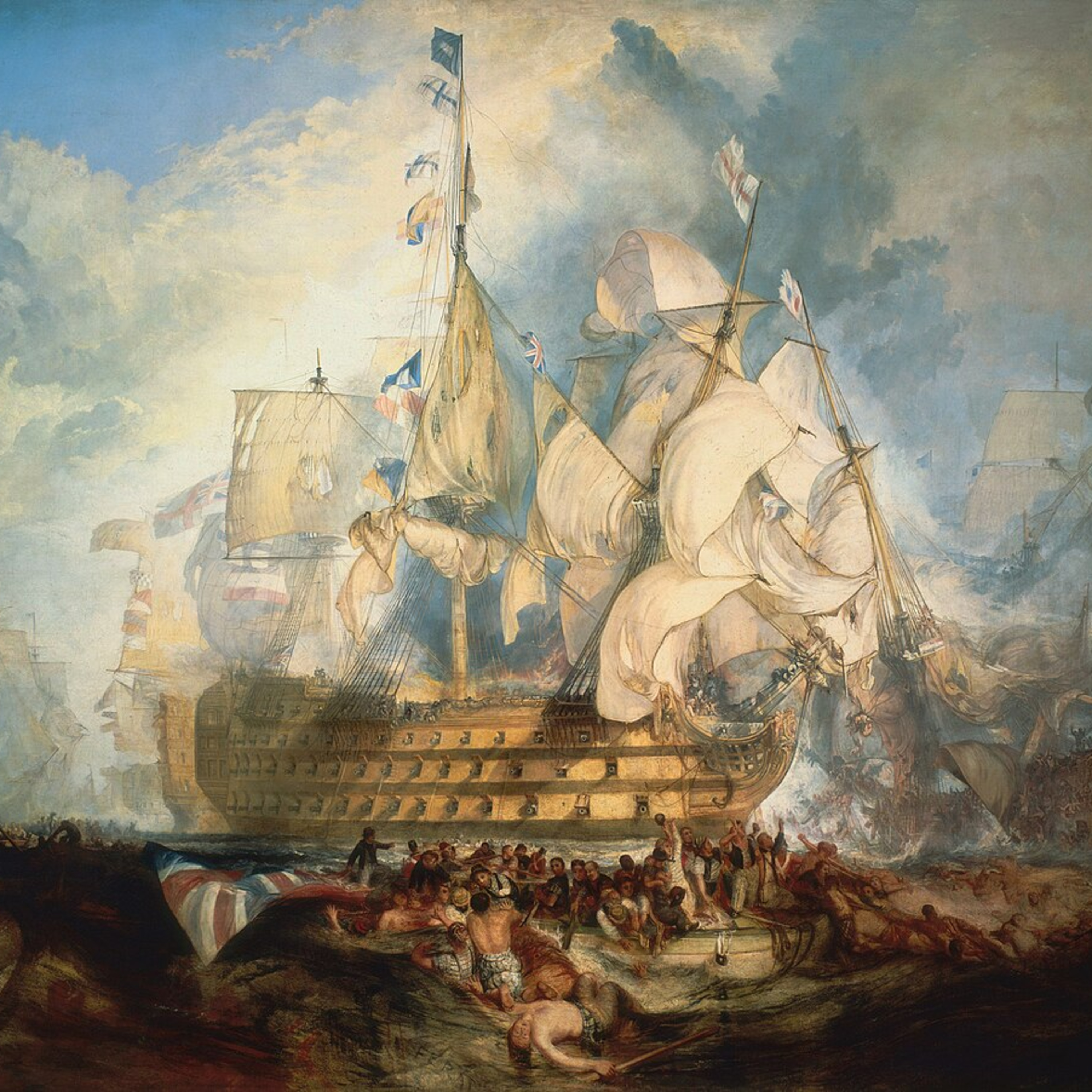 La batalla de Trafalgar (1805): Nelson contra Gravina