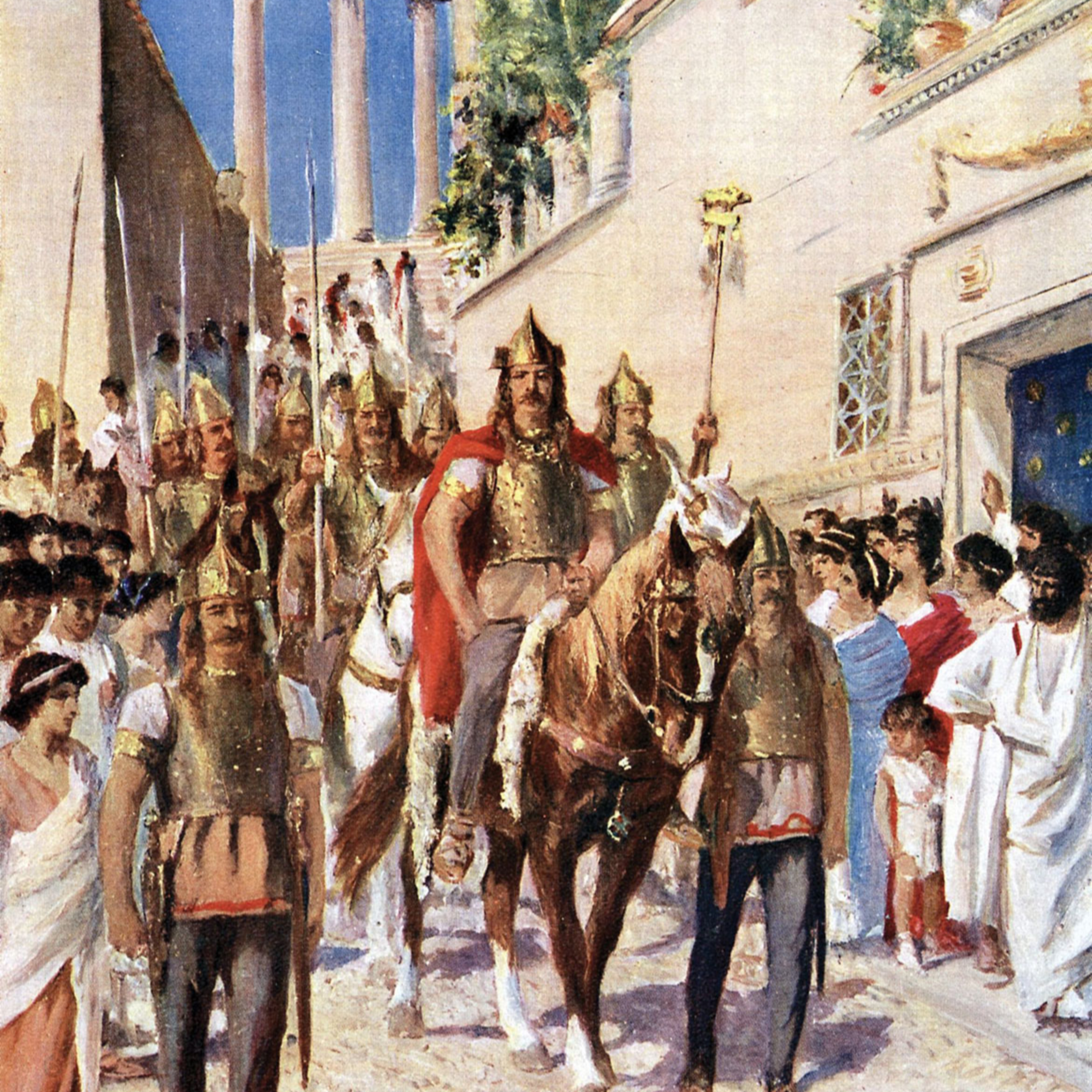 Alarico el godo y el saqueo de Roma del 410
