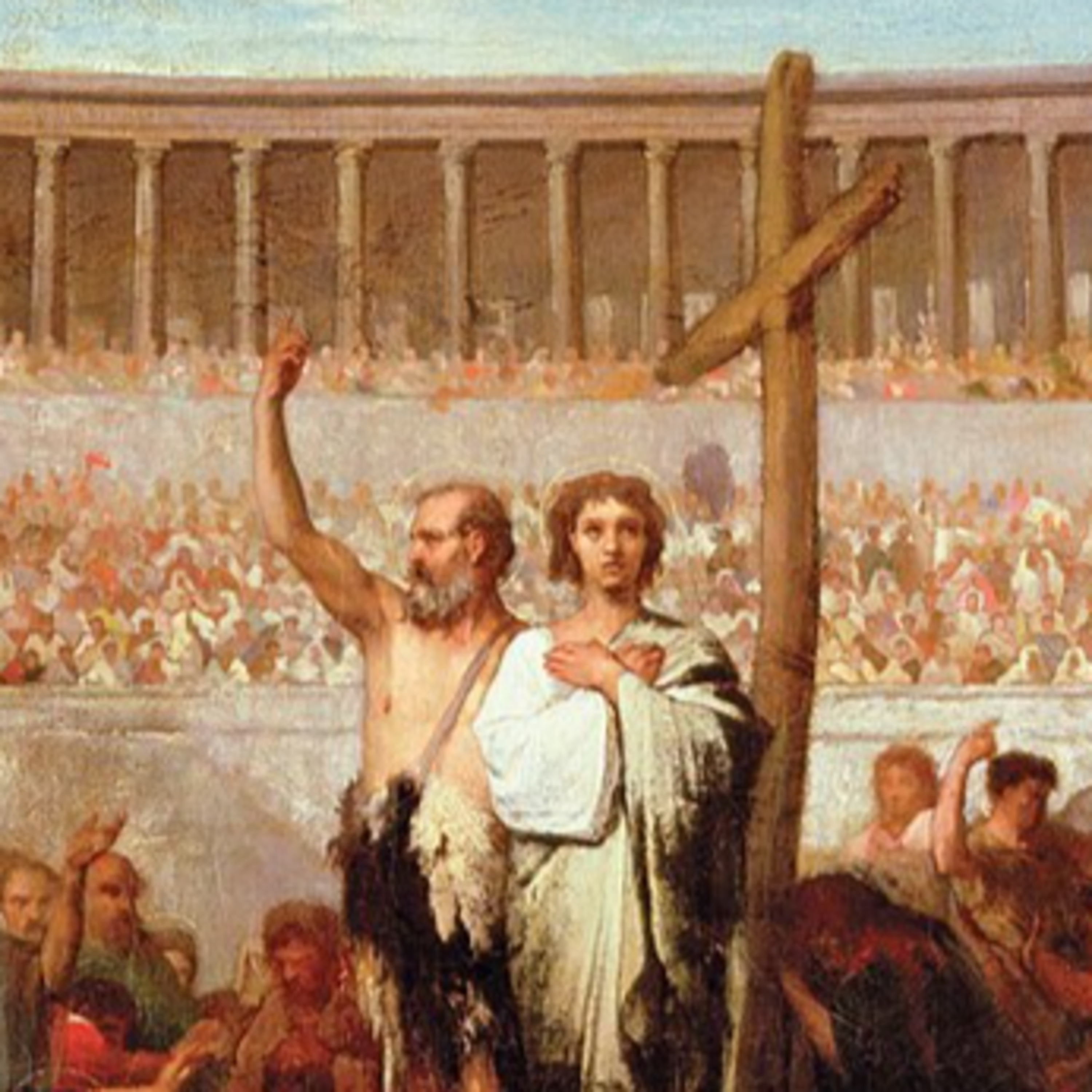 La persecución y martirio de cristianos en el Imperio Romano