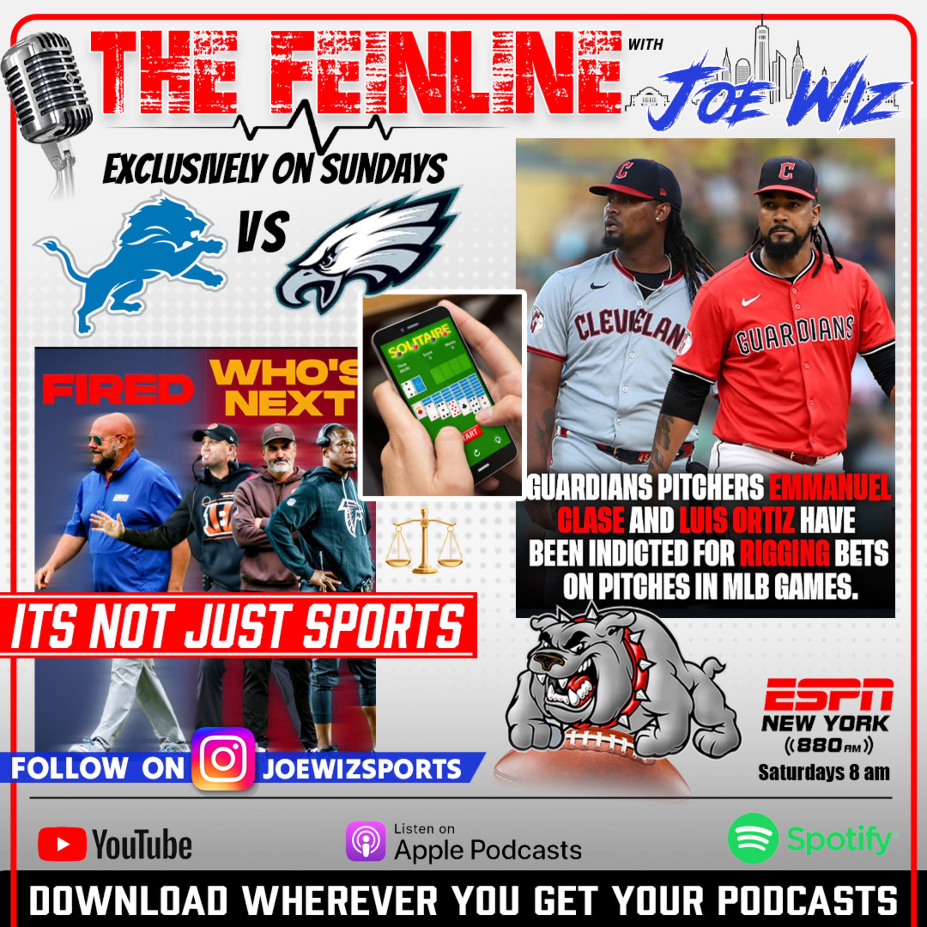 The Feinline Podcast with Joe Wiz as Heard on 880 ESPN New York episode artwork