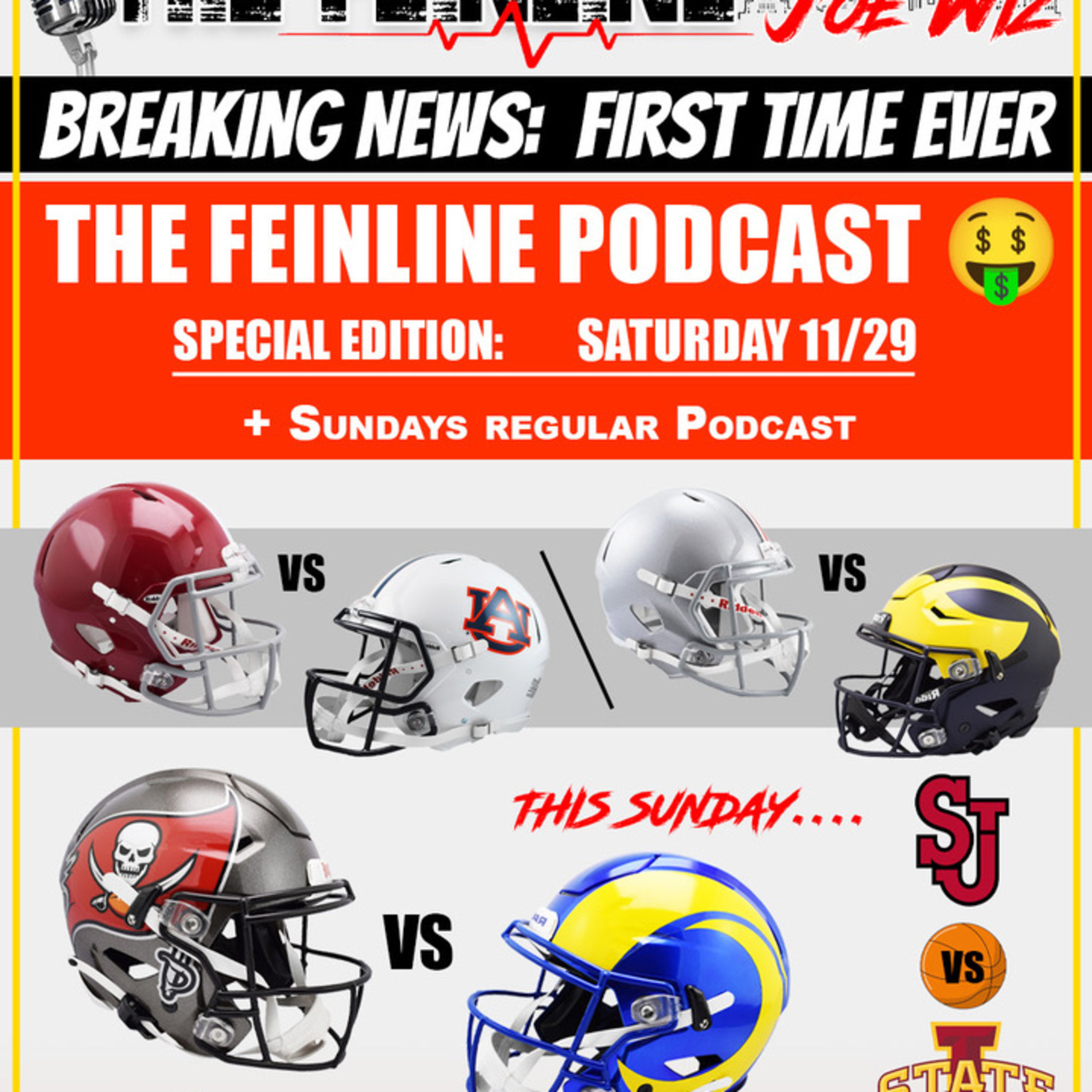 The Feinline Podcast with Joe Wiz as Heard on 880 ESPN New York episode artwork