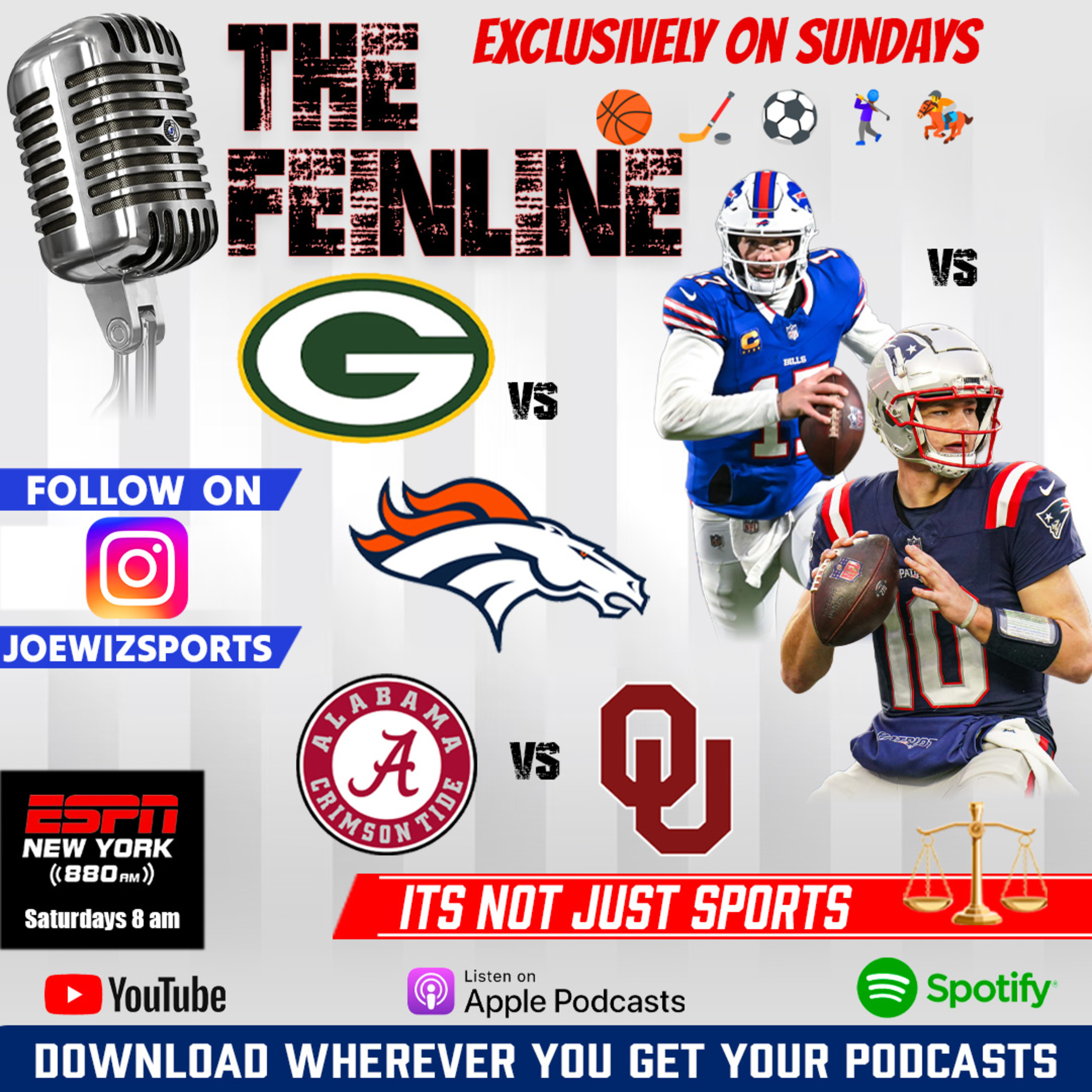The Feinline with Joe Wiz as Heard on 880 ESPN New York episode artwork
