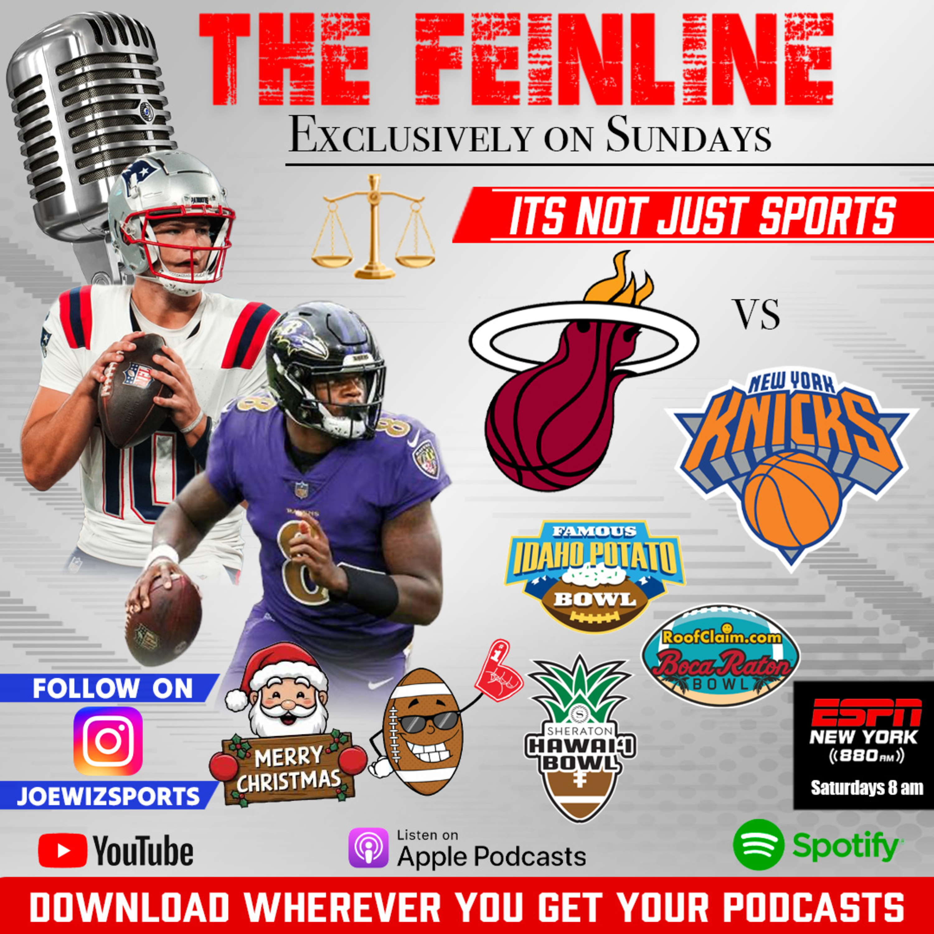 The Feinline with Joe Wiz as Heard on 880 ESPN New York episode artwork
