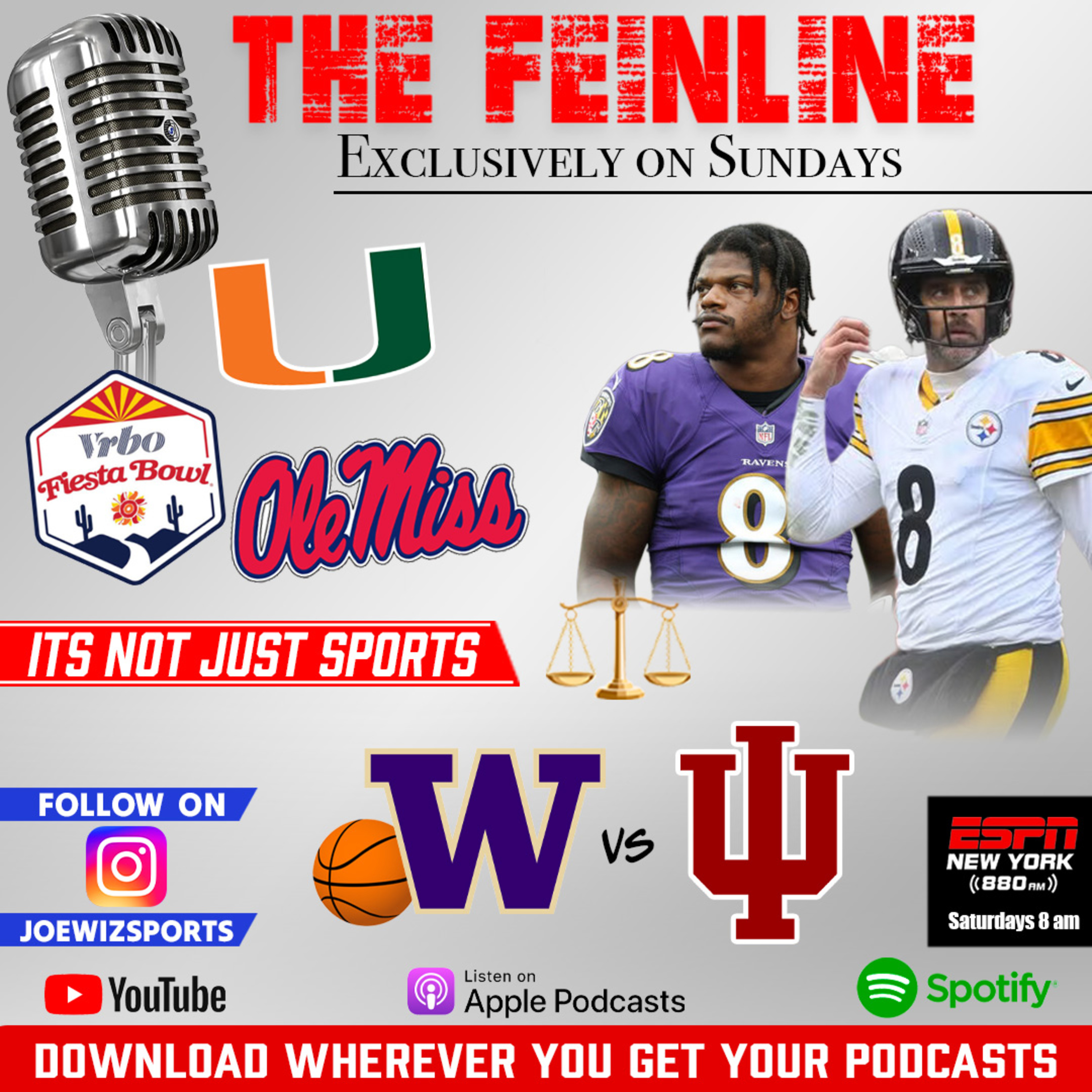 The Feinline with Joe Wiz as Heard on 880 ESPN New York episode artwork