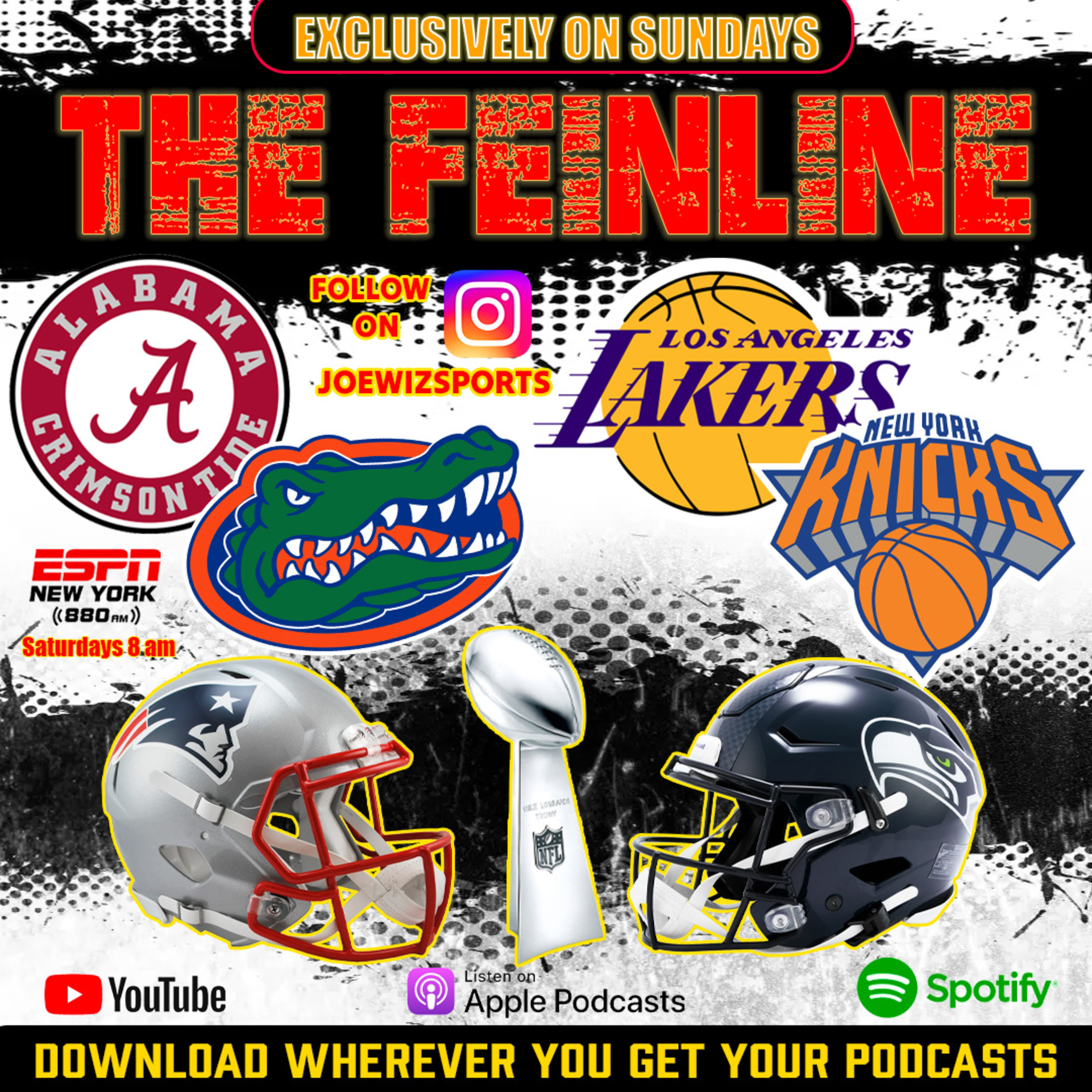 The Feinline Podcast with Joe Wiz as Heard on 880 ESPN New York episode artwork