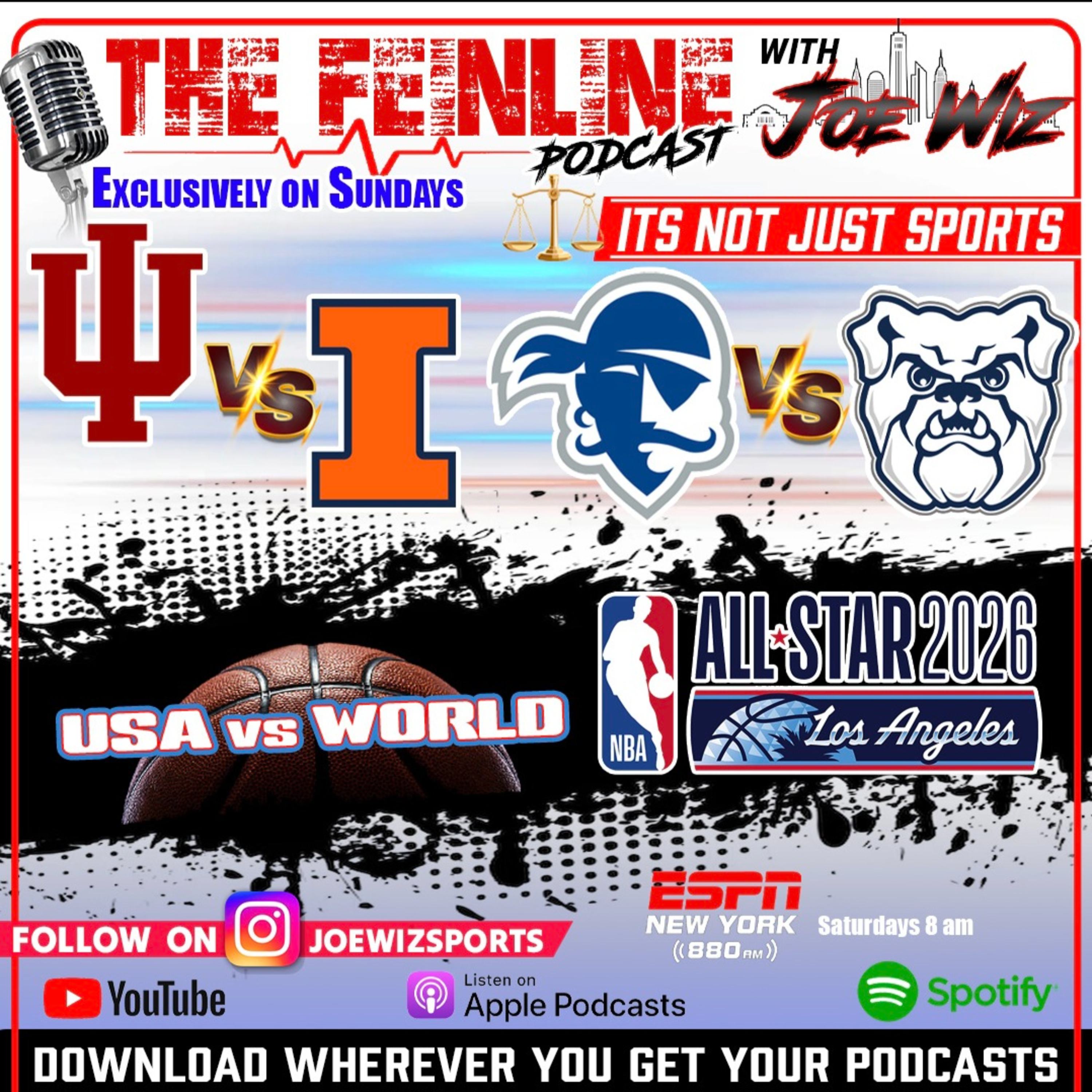 The Feinline Podcast with Joe Wiz as Heard on 880 ESPN New York episode artwork