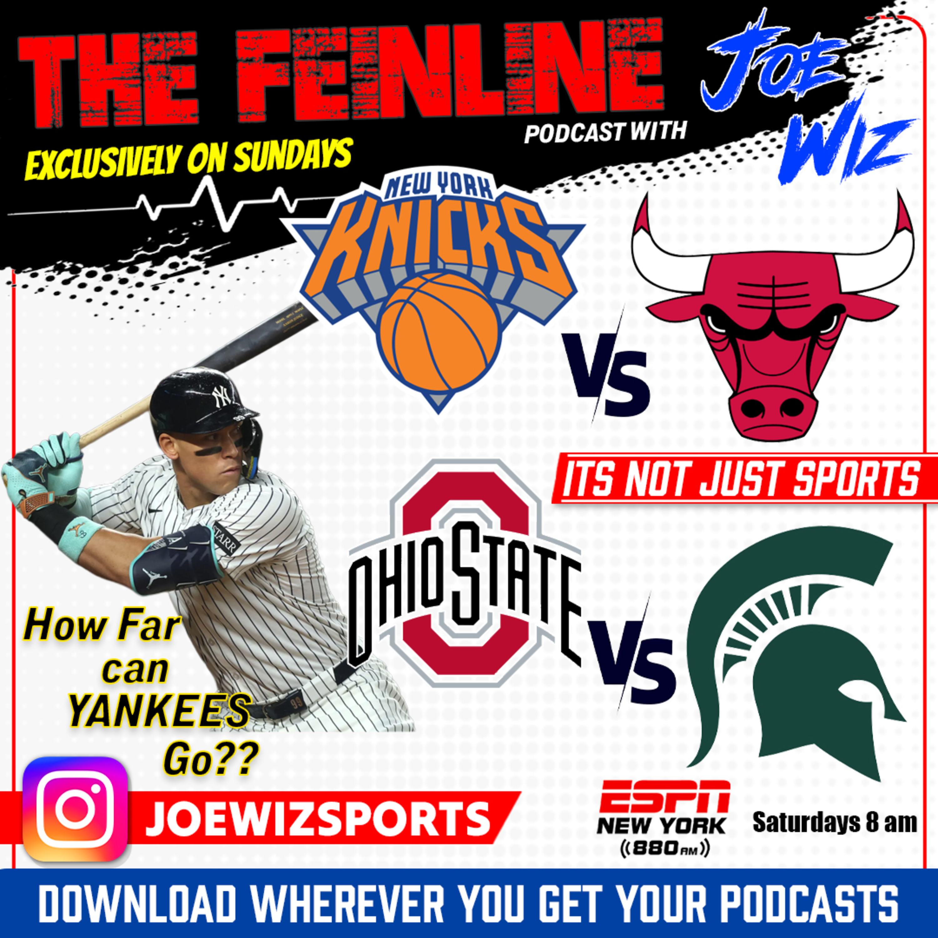 The Feinline Podcast with Joe Wiz as Heard on 880 ESPN New York episode artwork