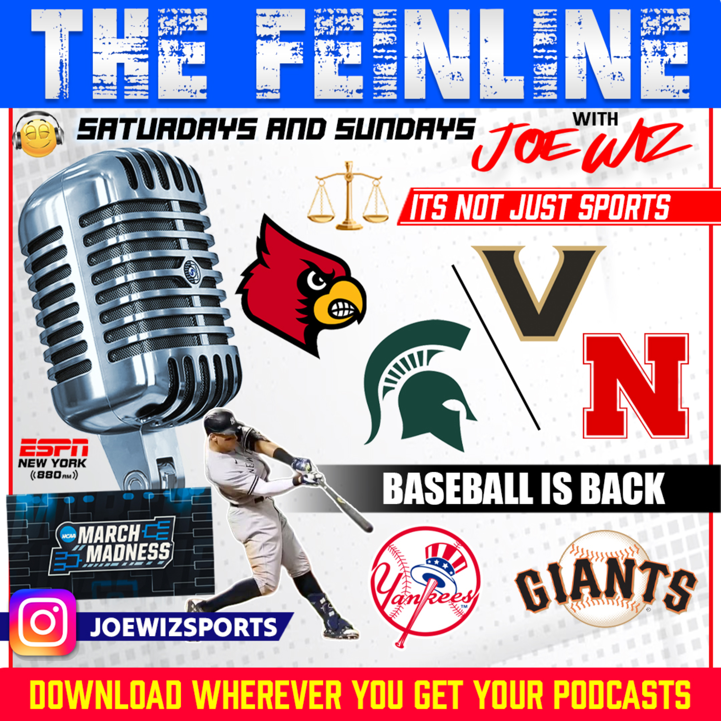 The Feinline Podcast with Joe Wiz as Heard on 880 ESPN New York episode artwork