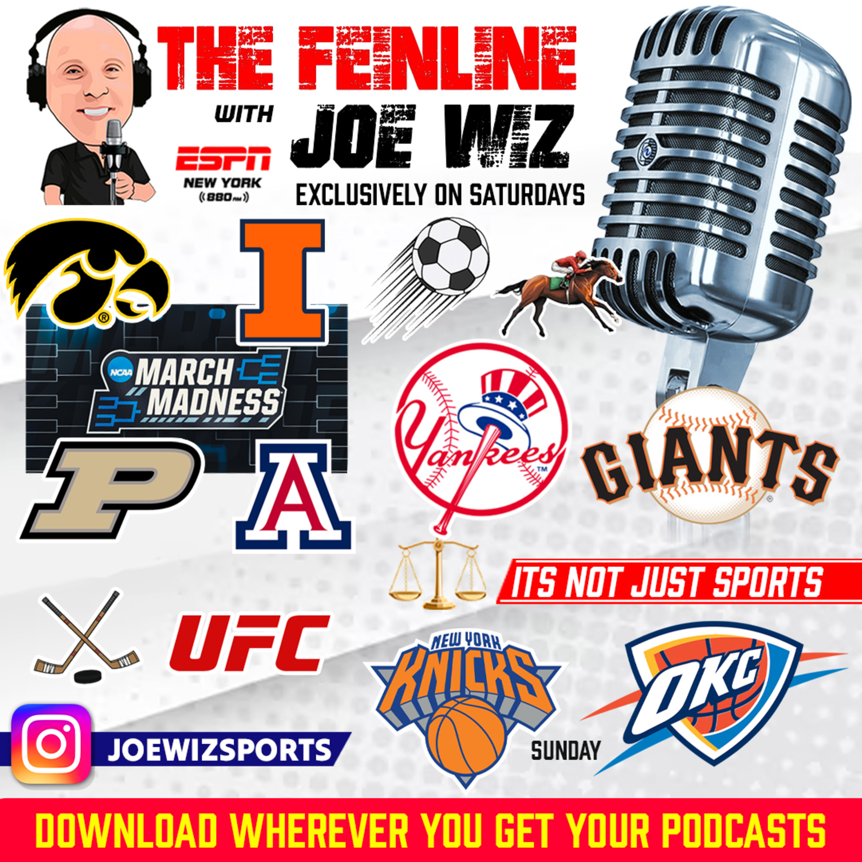 The Feinline Podcast with Joe Wiz as Heard on 880 ESPN New York episode artwork