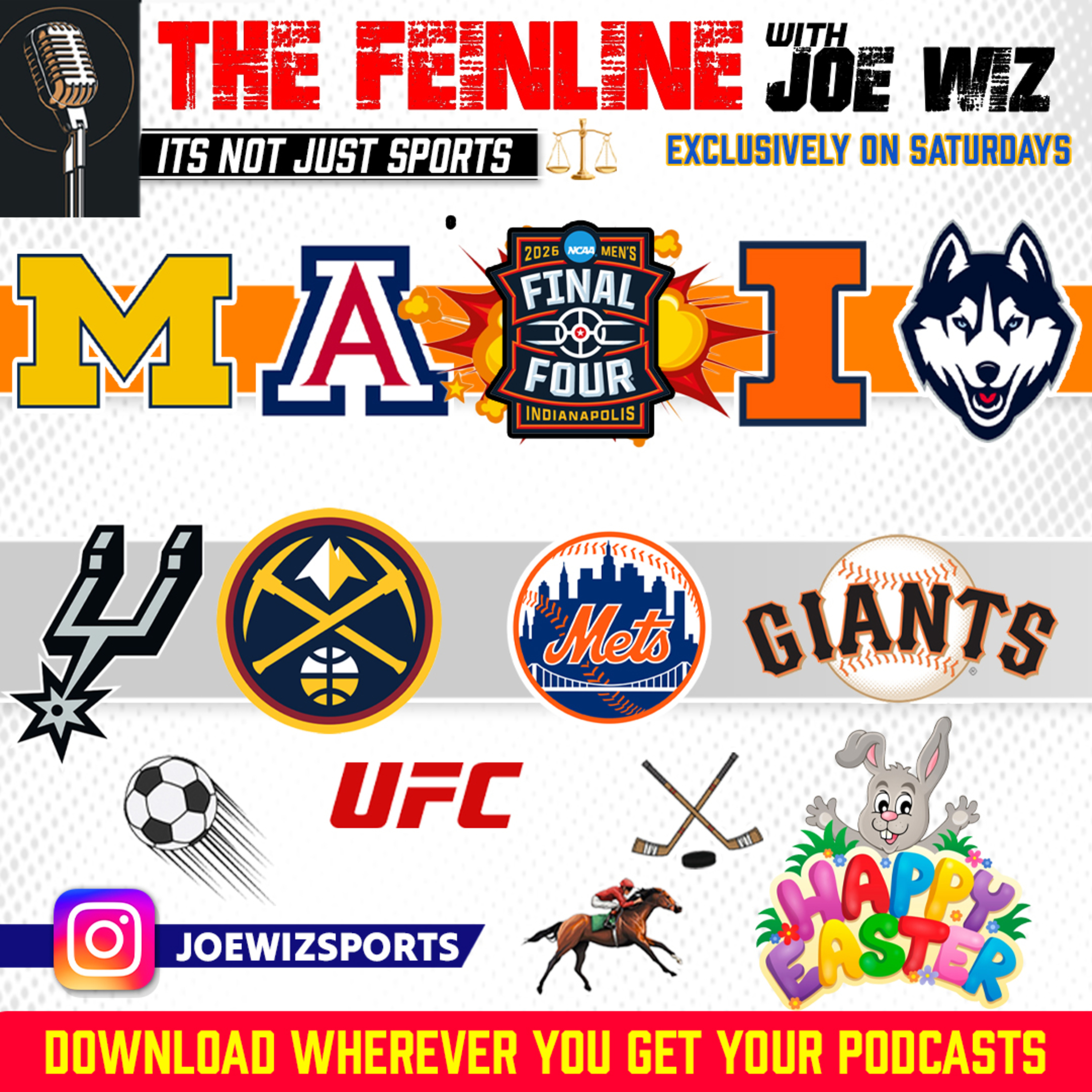The Feinline Podcast with Joe Wiz as Heard on 880 ESPN New York episode artwork