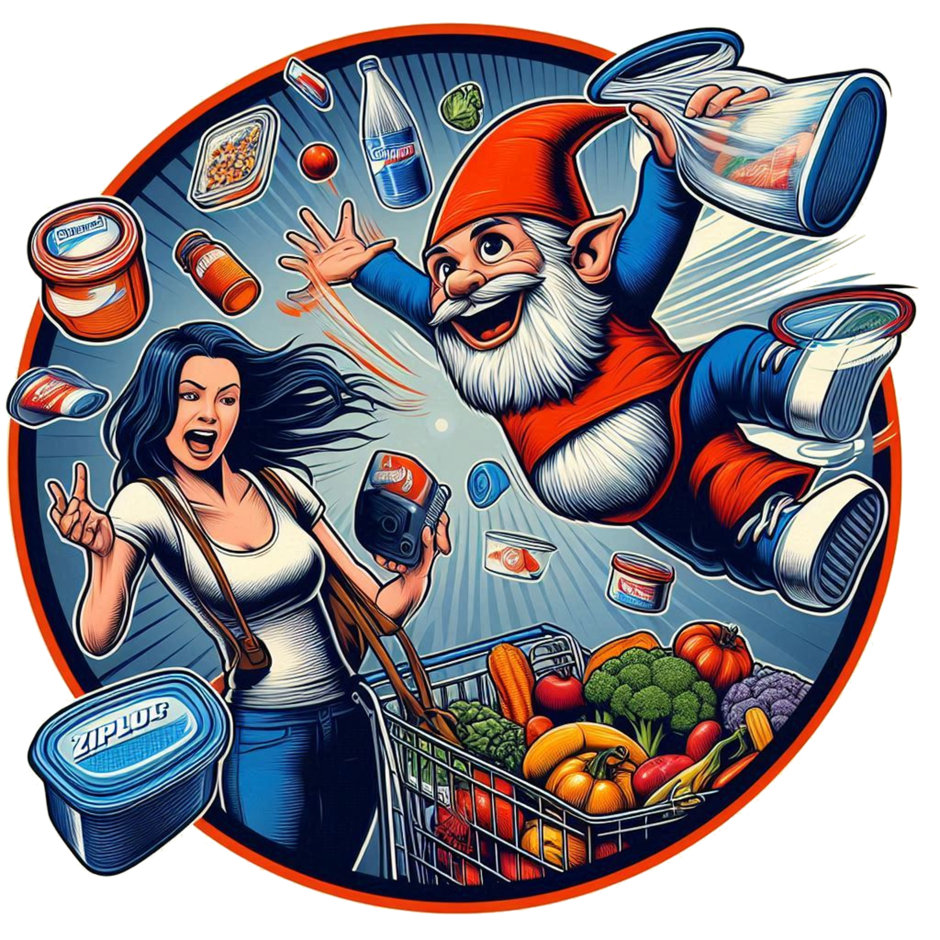 Season 1 – Ep 44: 👃🧠 Mind Melting, Mind-Melding, Mitzy 👃🧠 - or - 🍍🍌🍊 Grimble Grumble Goes Groceries 🍍🍌🍊