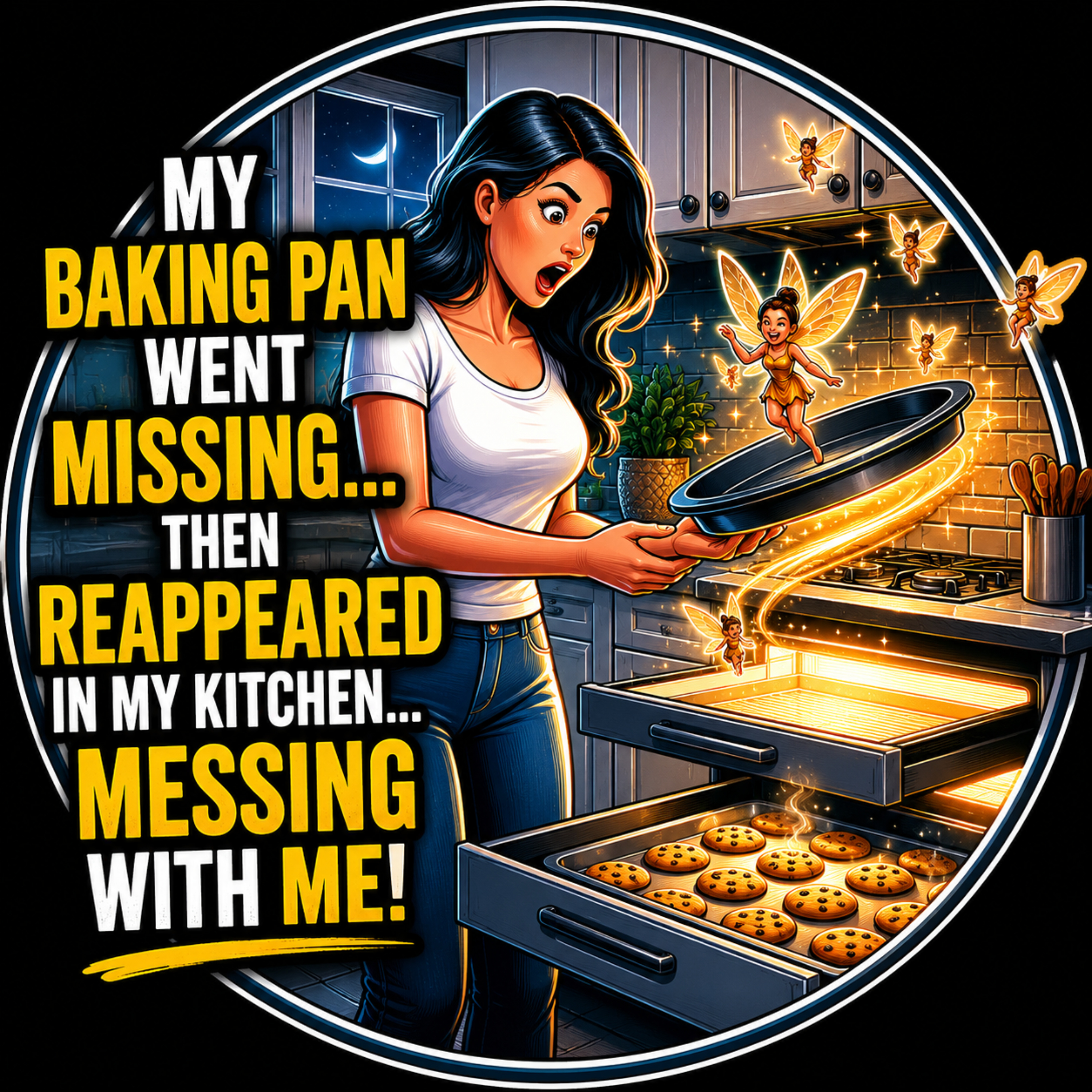 🧚 REAL FAIRY ENCOUNTER: My Baking Pan Went Missing… Then Reappeared in My Kitchen… Messing With Me