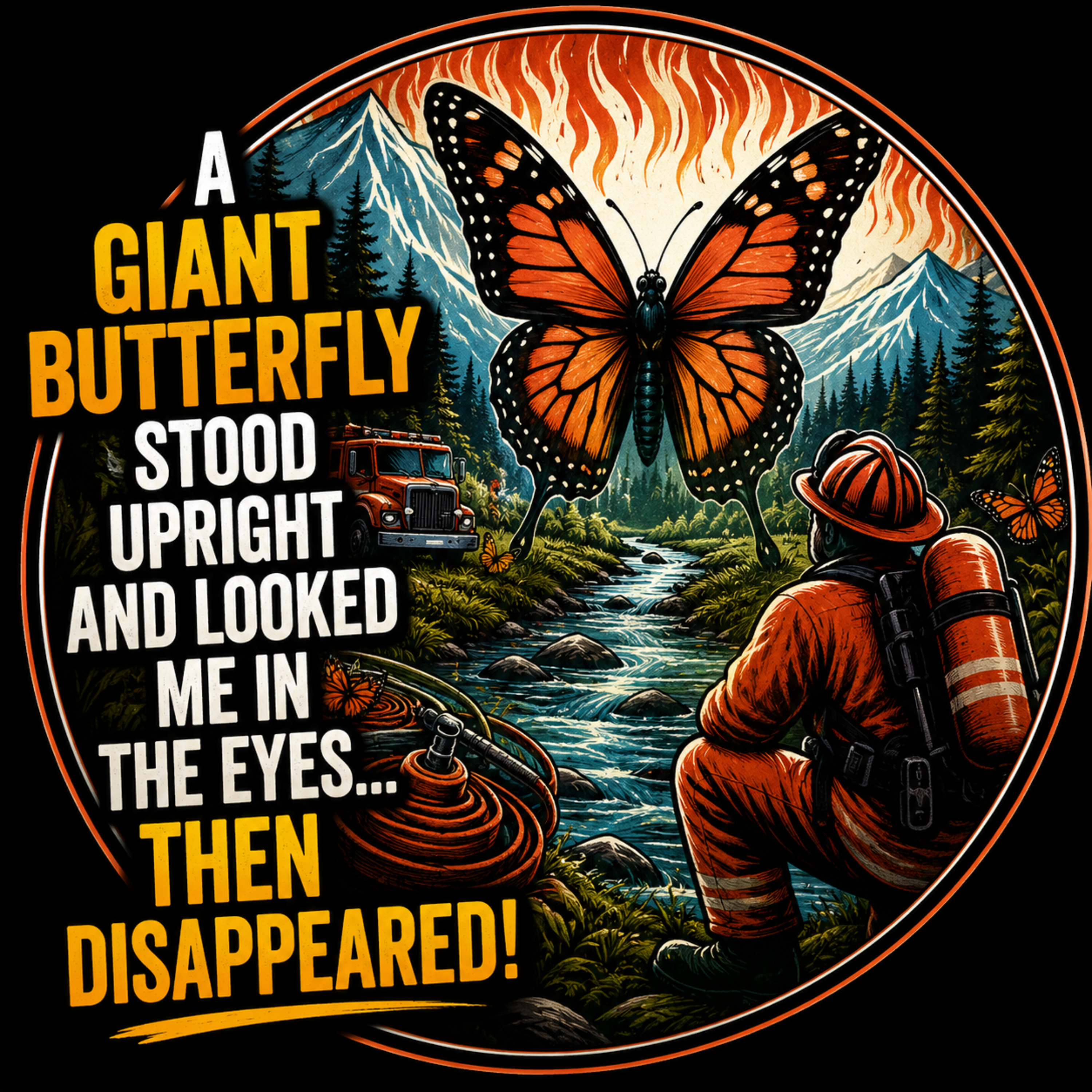 🦋 REAL FAIRY ENCOUNTER: A Giant Butterfly Stood Upright and Looked Me in the Eyes… Then disappeared!