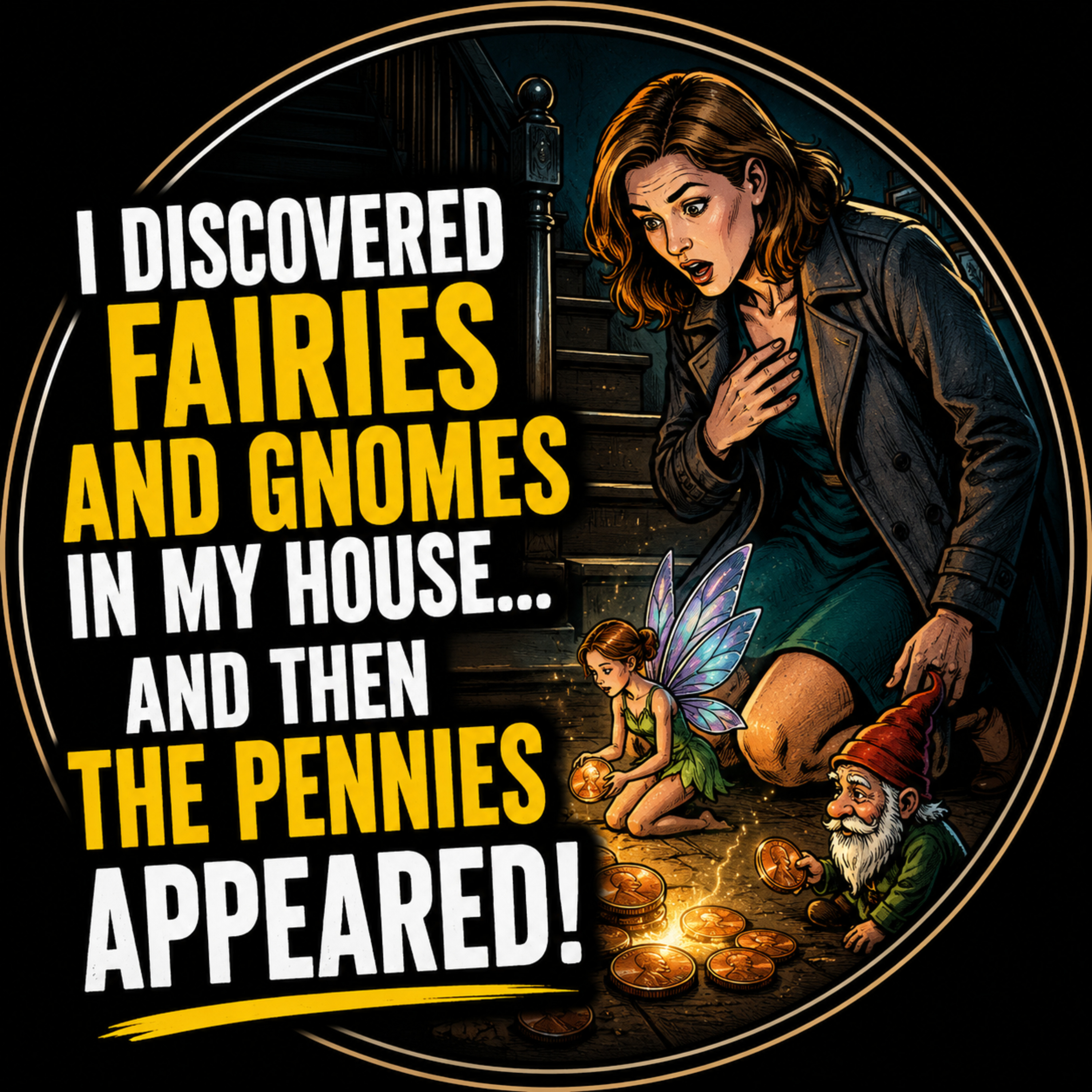 🧚 REAL FAIRY ENCOUNTER: I Discovered Fairies and Gnomes Living in My House... and Then Three Pennies Appeared!