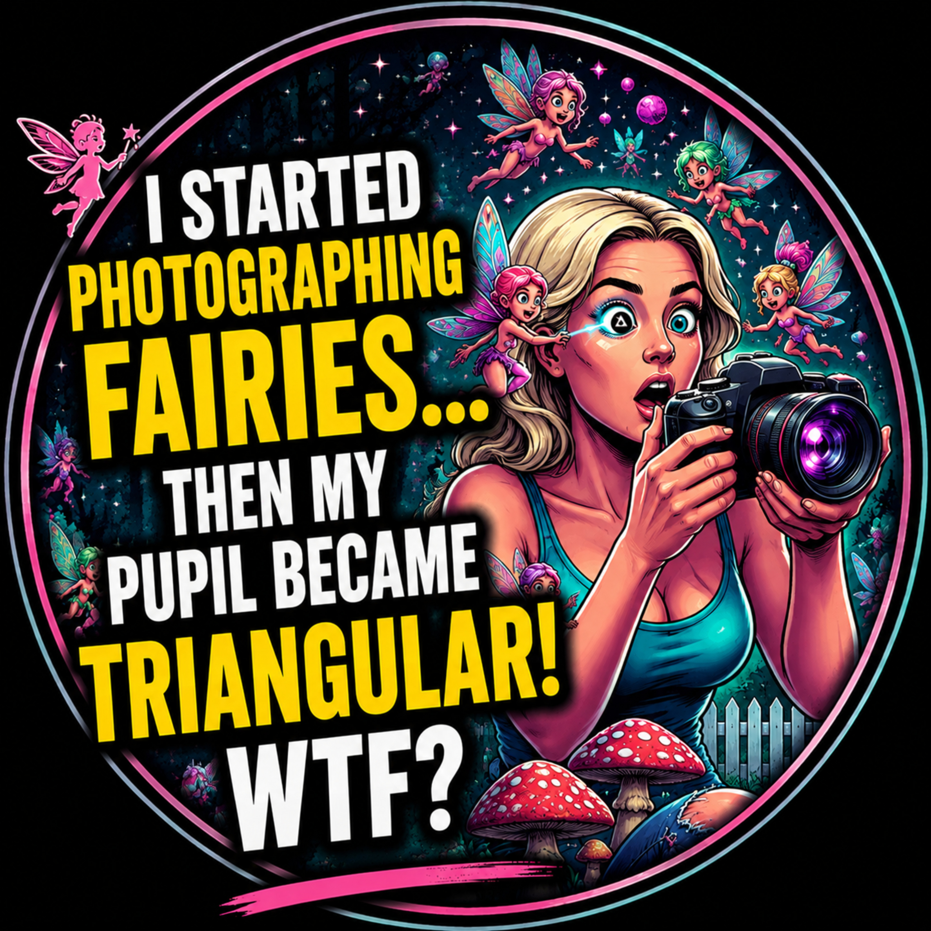 🧚 REAL FAIRY ENCOUNTER: I Started Photographing Fairies... Then My Pupil Became Triangular! WTF?